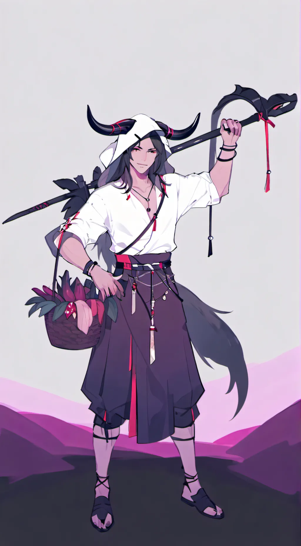 ai character: Archer background