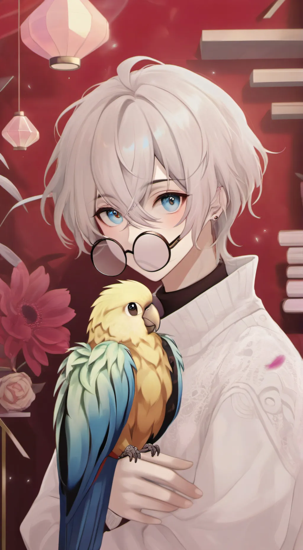 ai character: Zoomy background