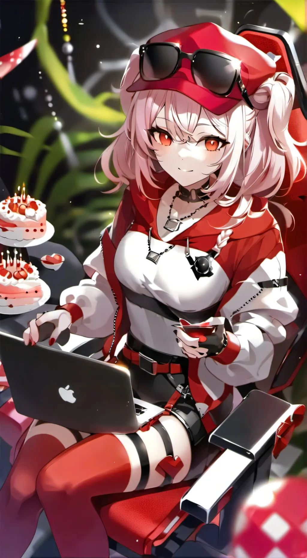 ai character: Maddie (#3) background