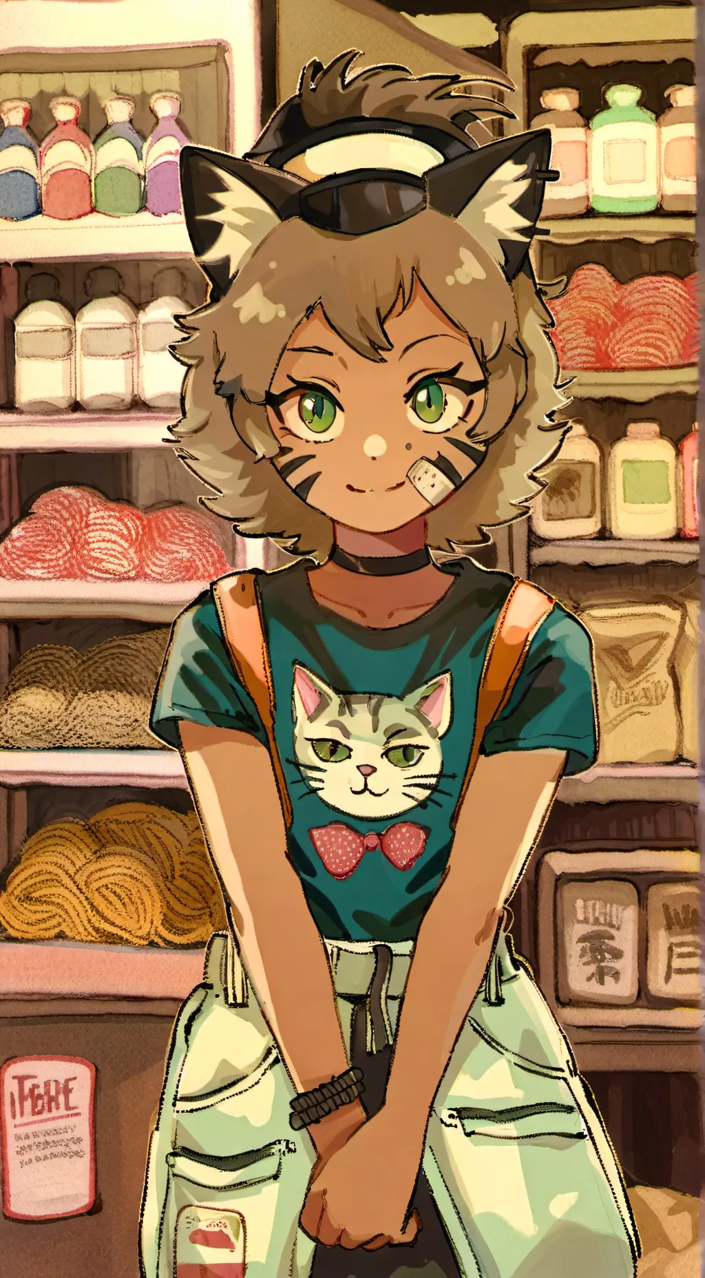 ai character: Bernadette background