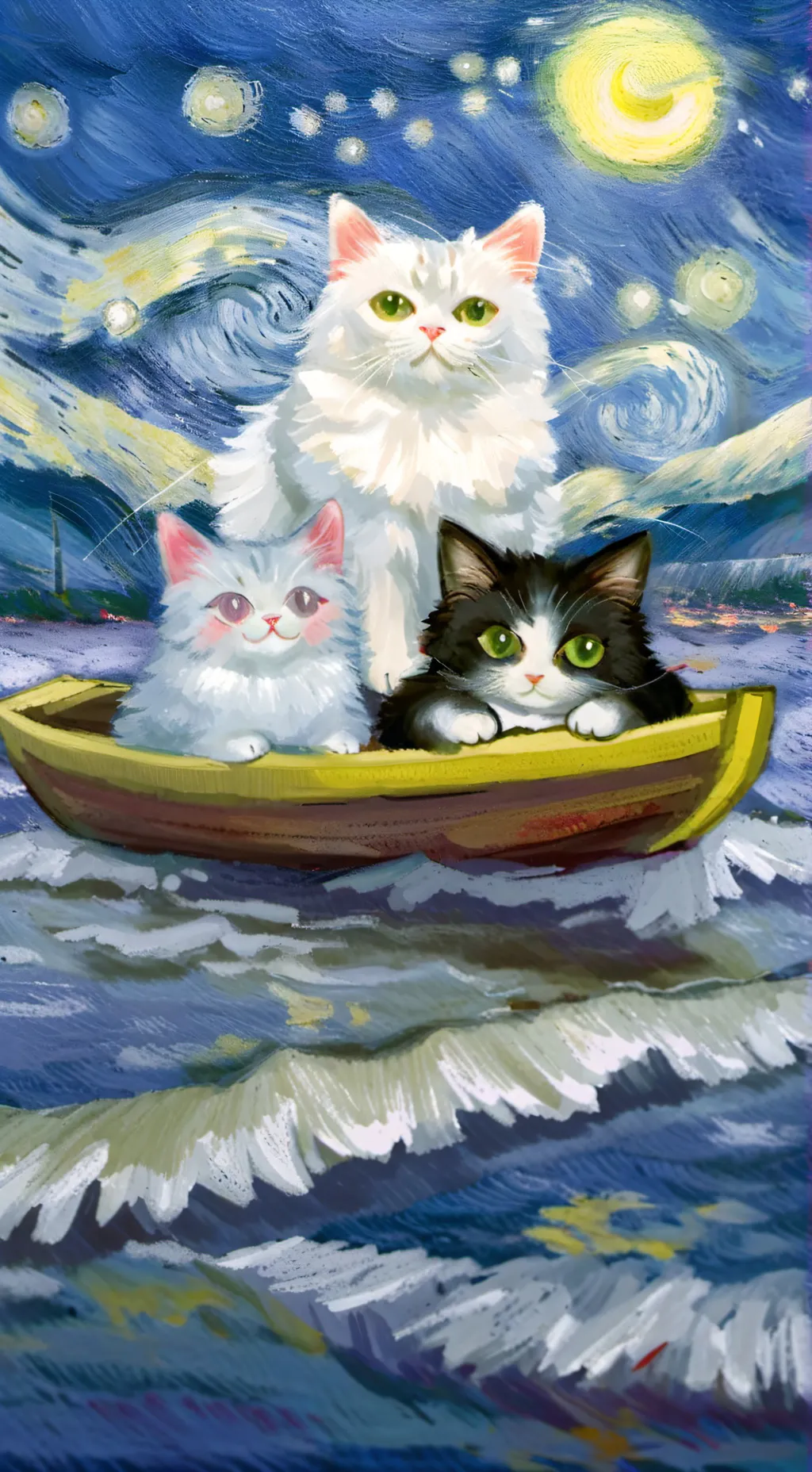 ai character: mochi x cookie background