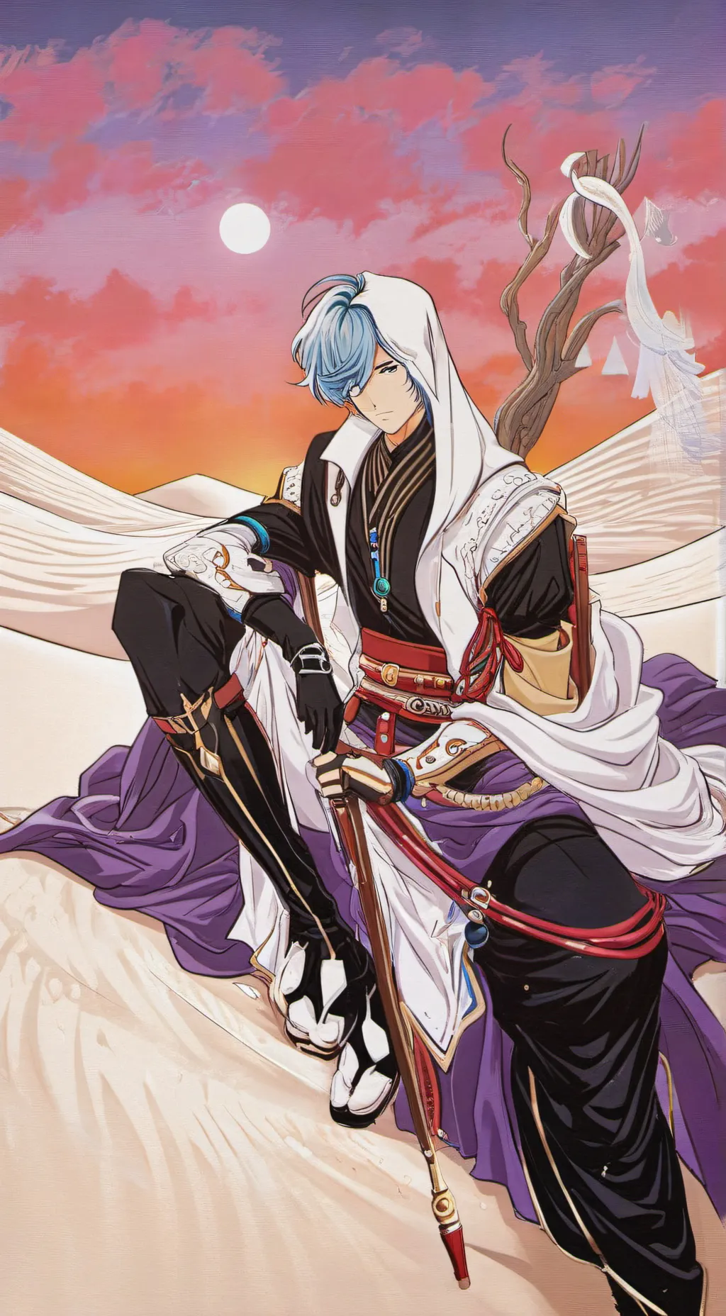 ai character: 🌊Xellan🎶  background