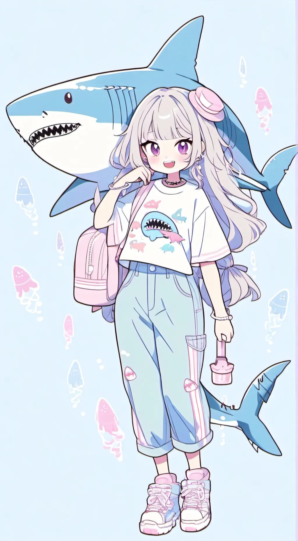 ai character: MHA New student background