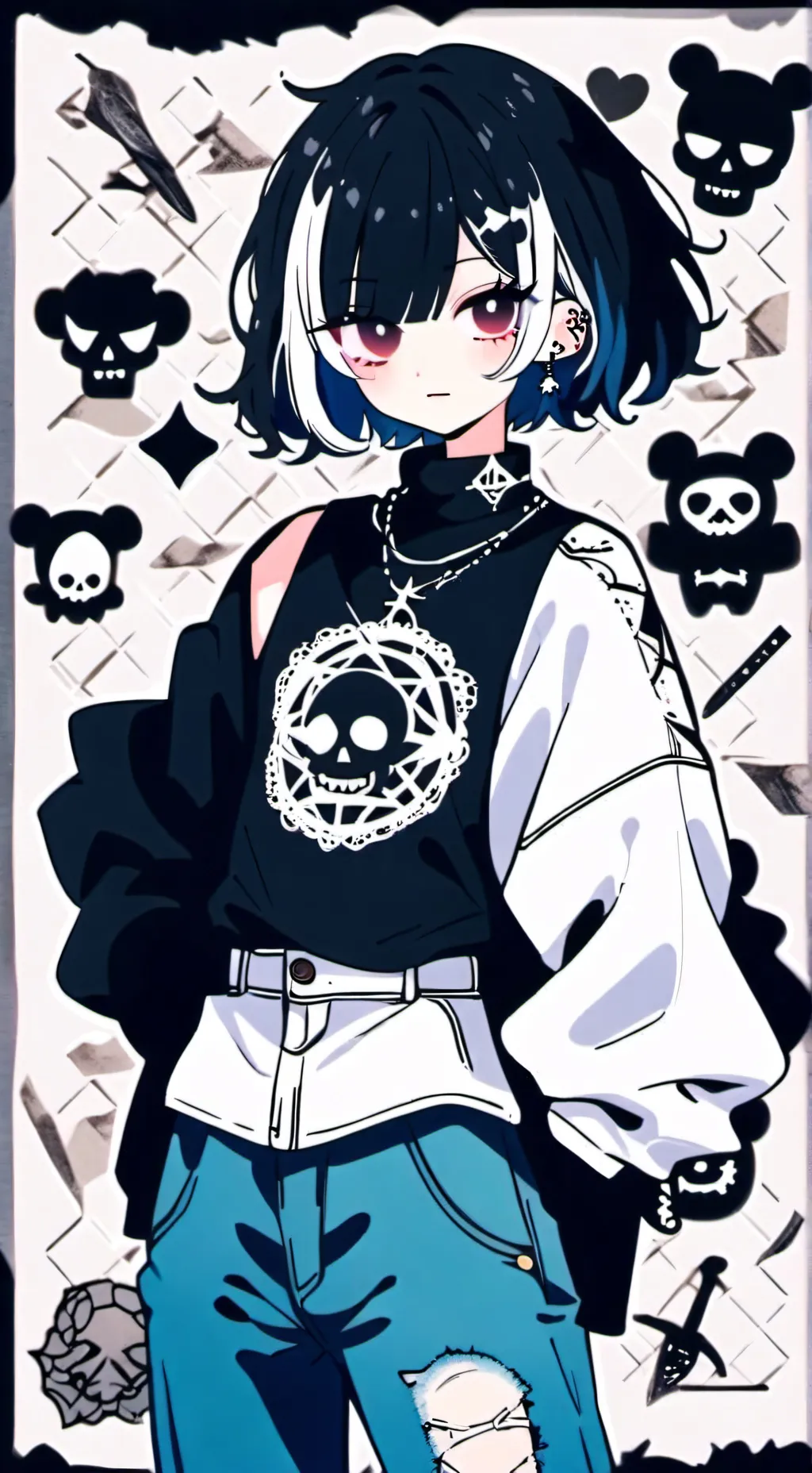 ai character: lily background