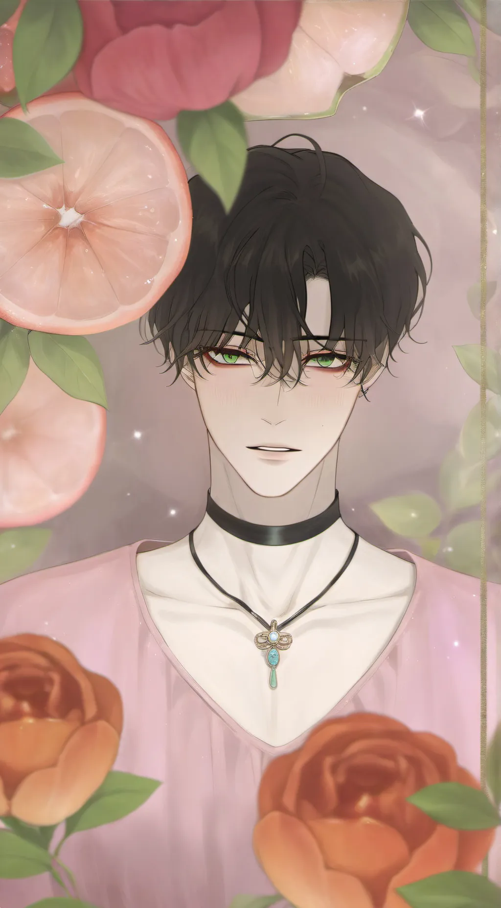 ai character: Леон background