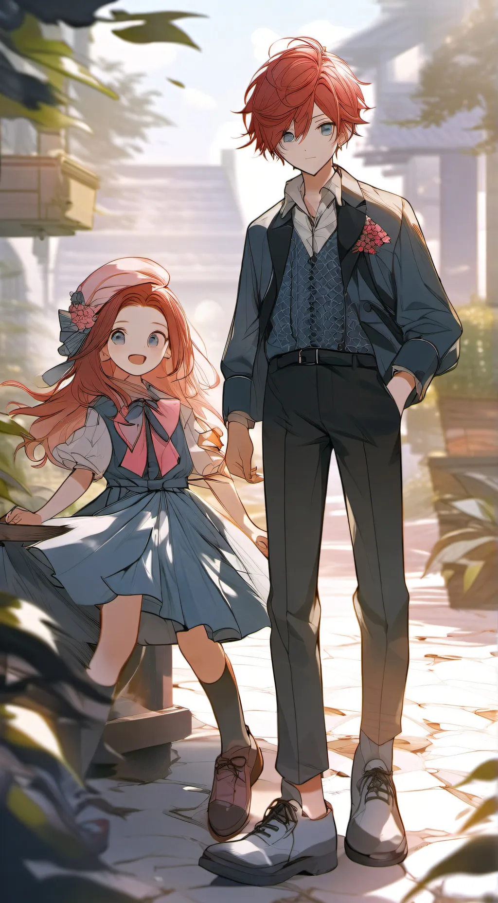 ai character: Chuuya as... background