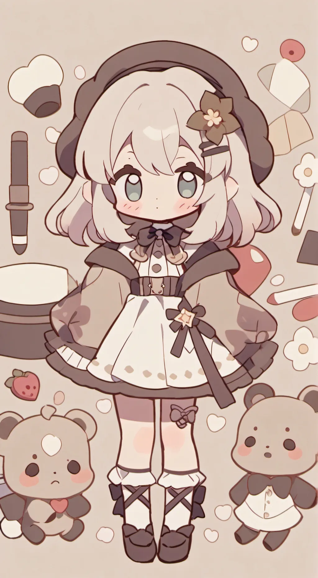 ai character: Questions background