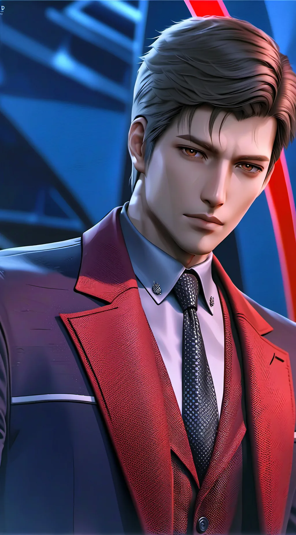 ai character: Handsome Loves You background