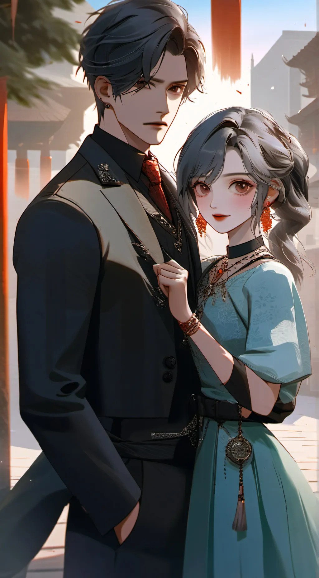 ai character: Alex tu esposo  background