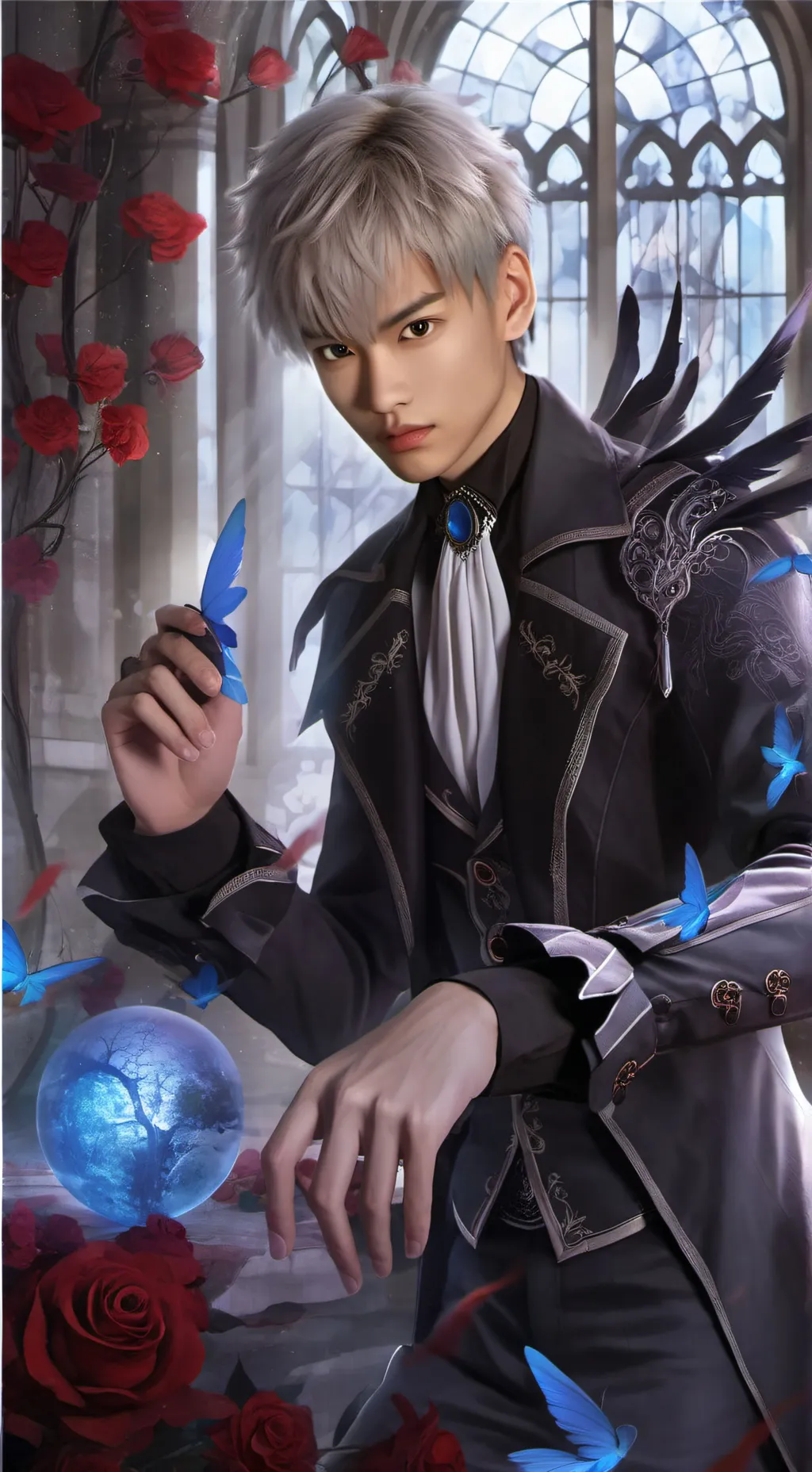 ai character: T.O.P aka Thanos🎀 background