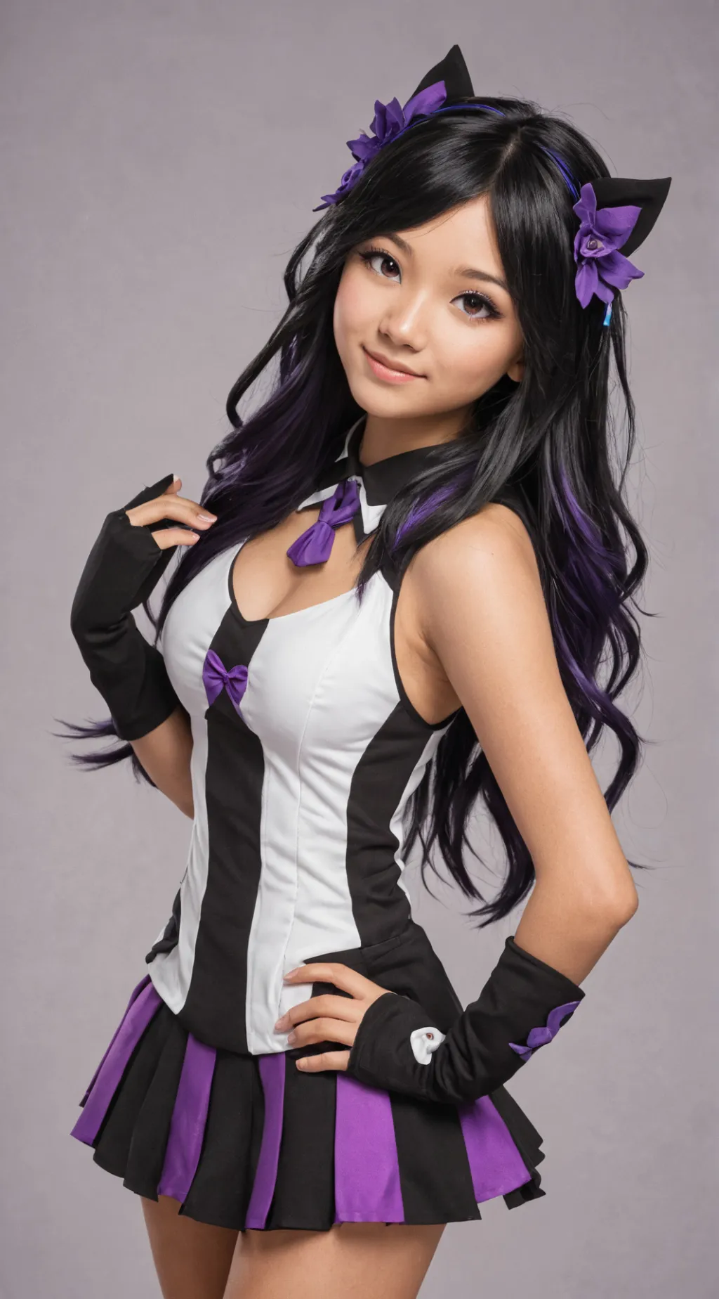 ai character: Aphmau  background