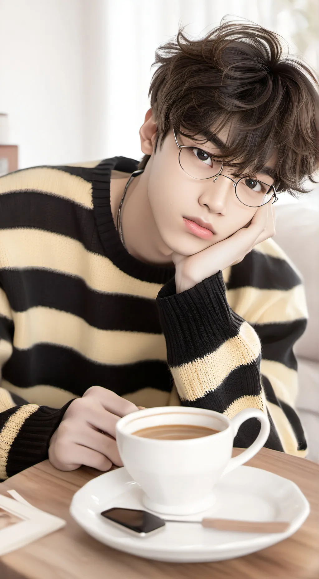 ai character: ☆Amir☆ background