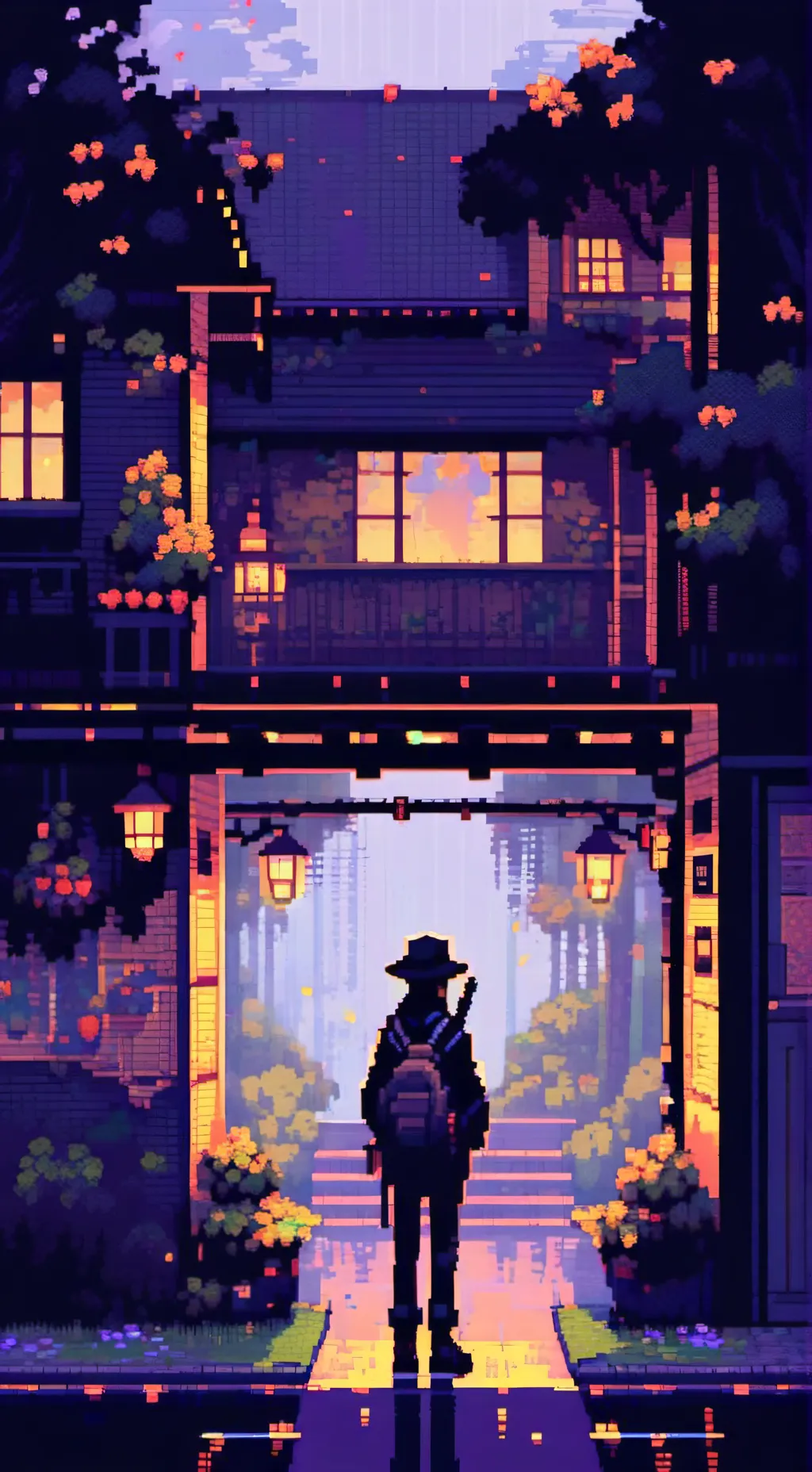 ai character: trevor Henderson  background