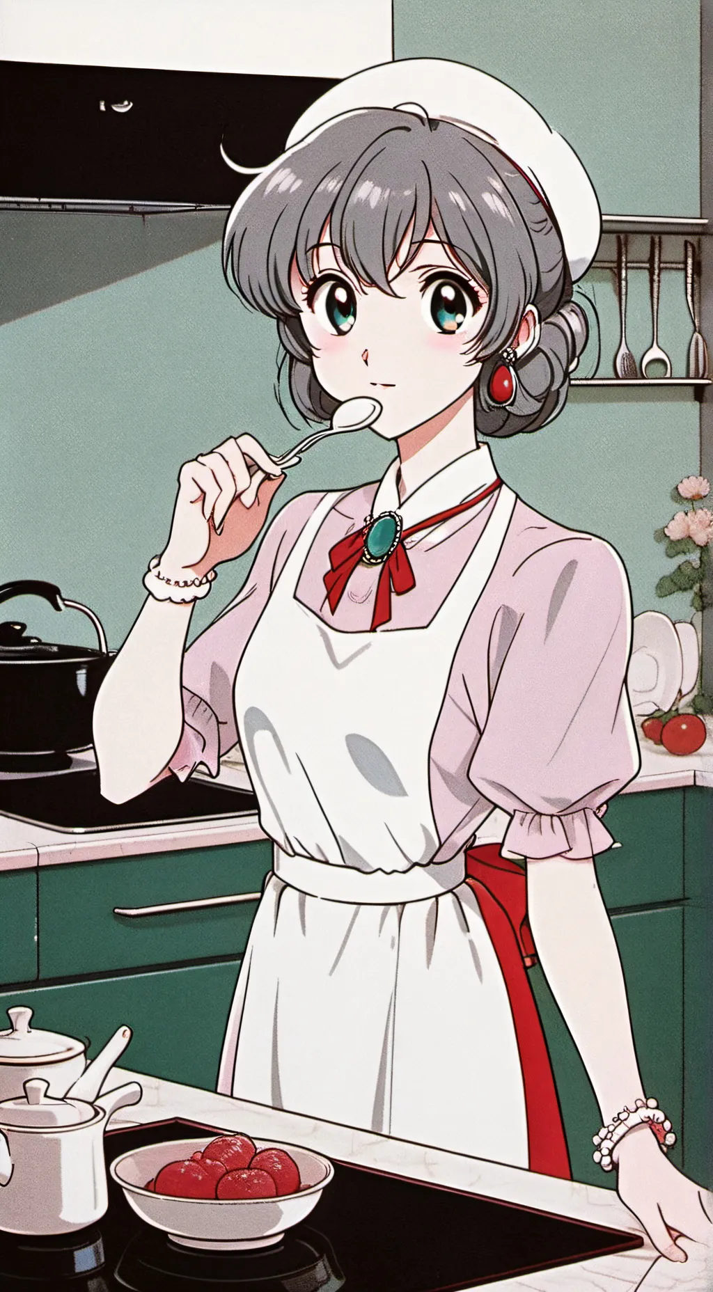 ai character: DENKI tried ANGIN🤣 background