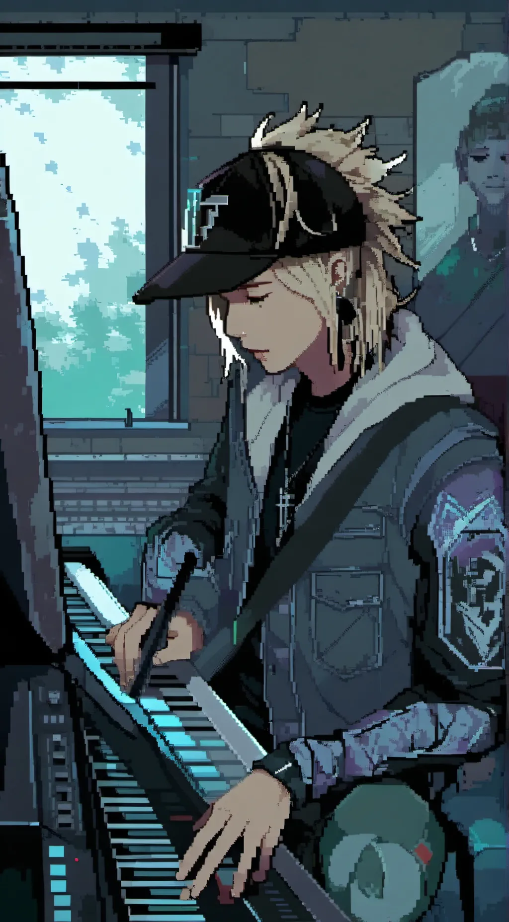 ai character: Tokio Hotel  background