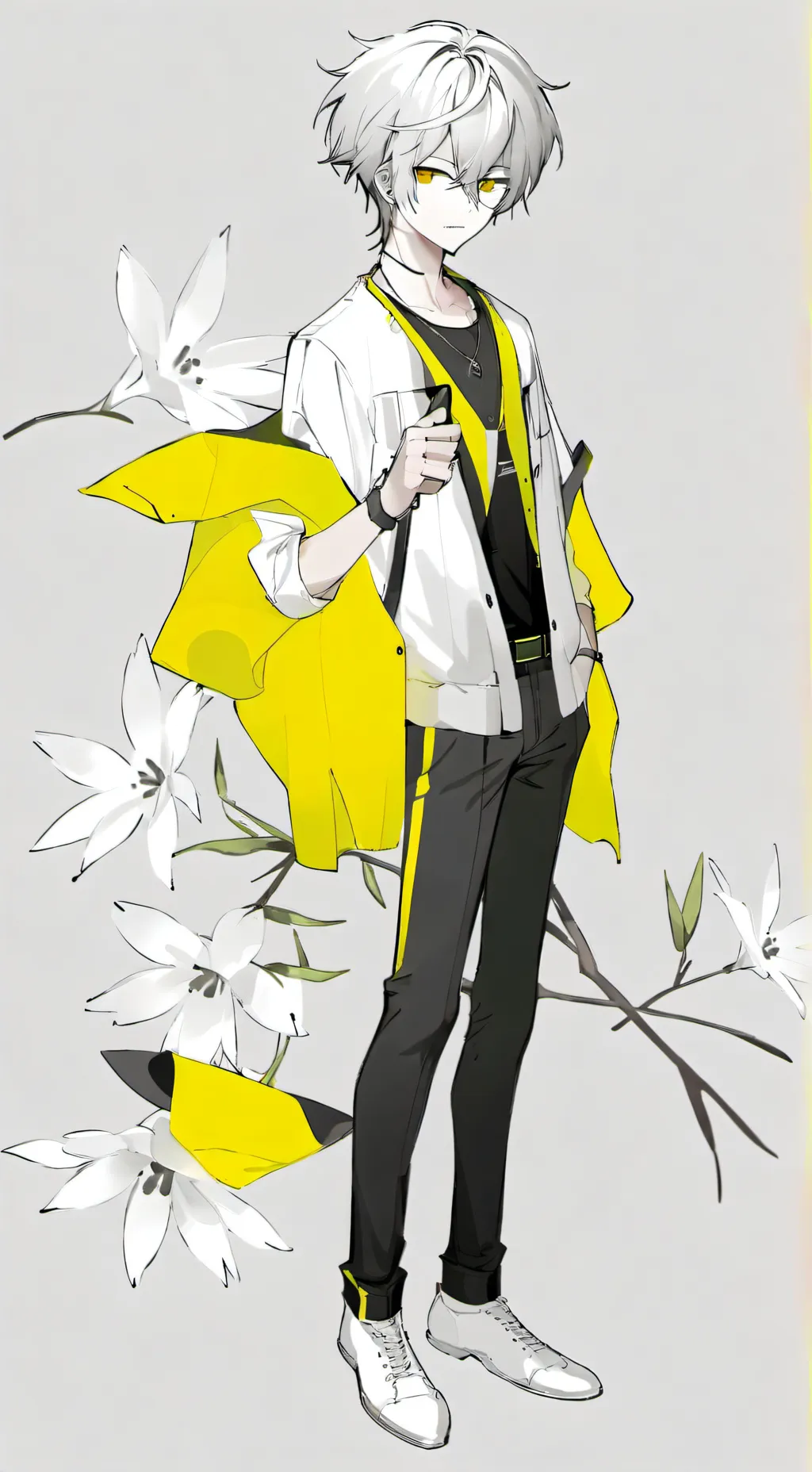 ai character: gojo background