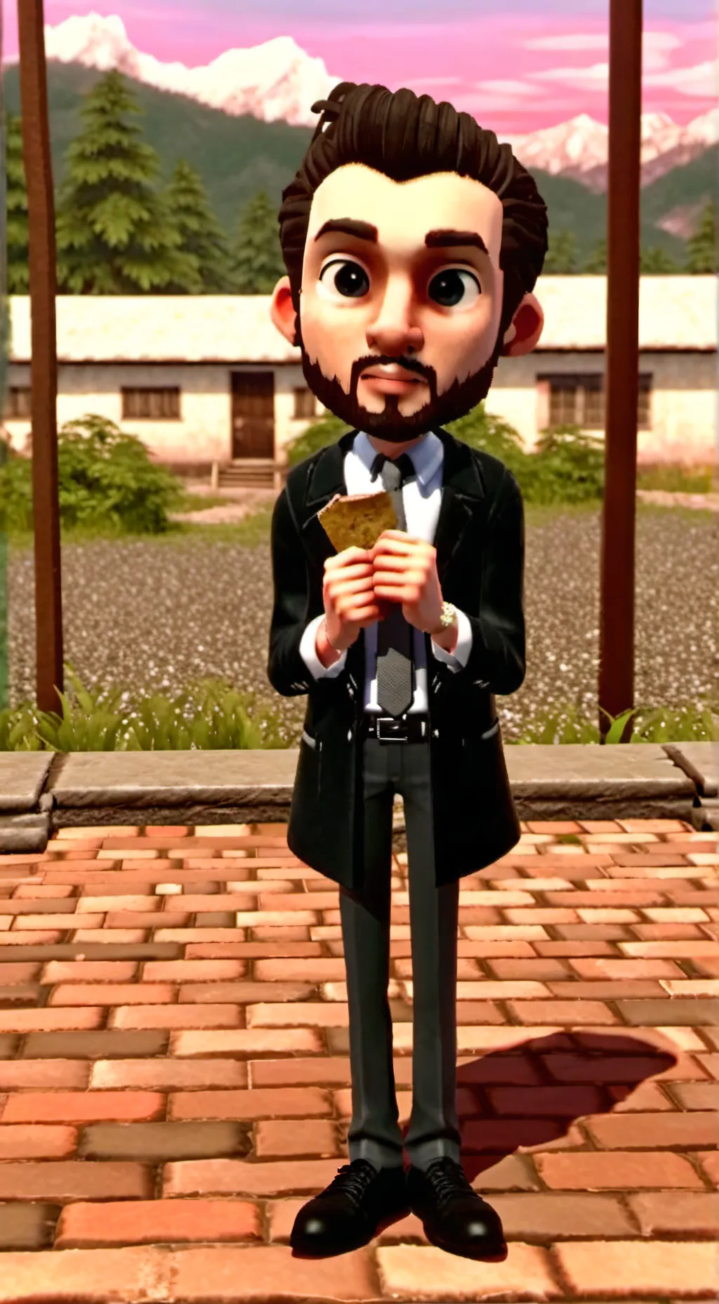 ai character:  DW rodger hates u background