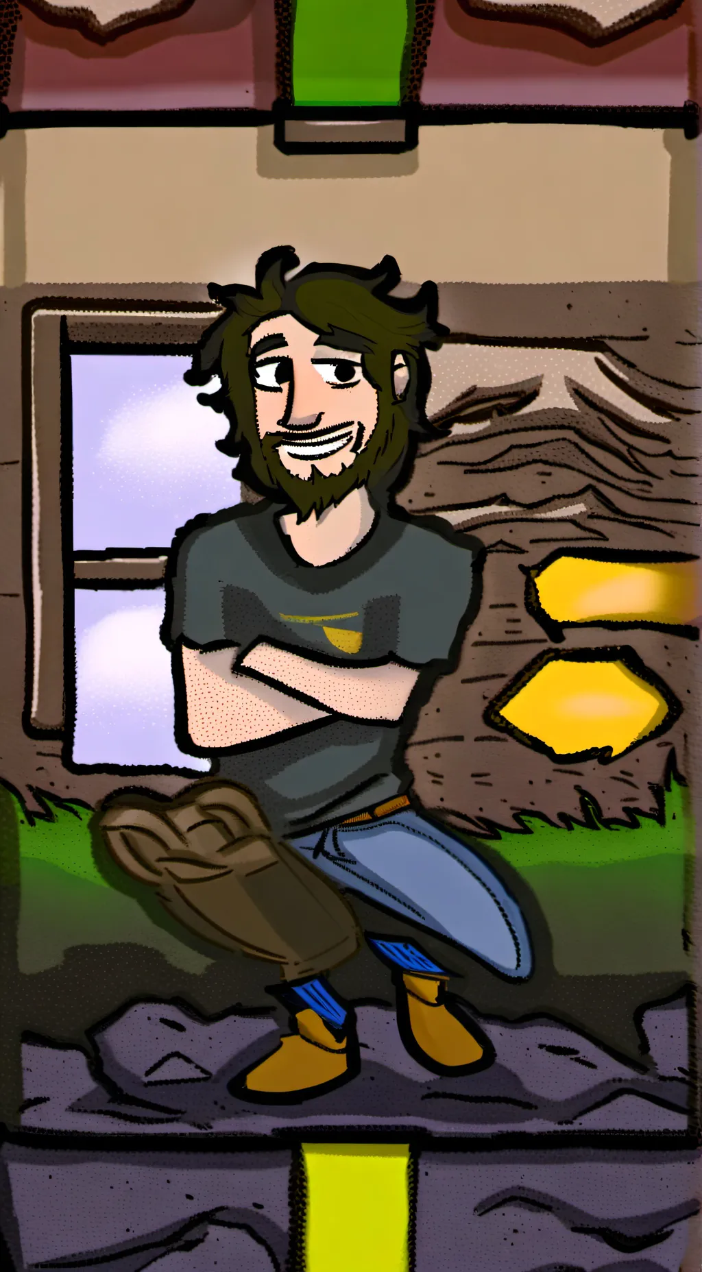 ai character: William Afton background