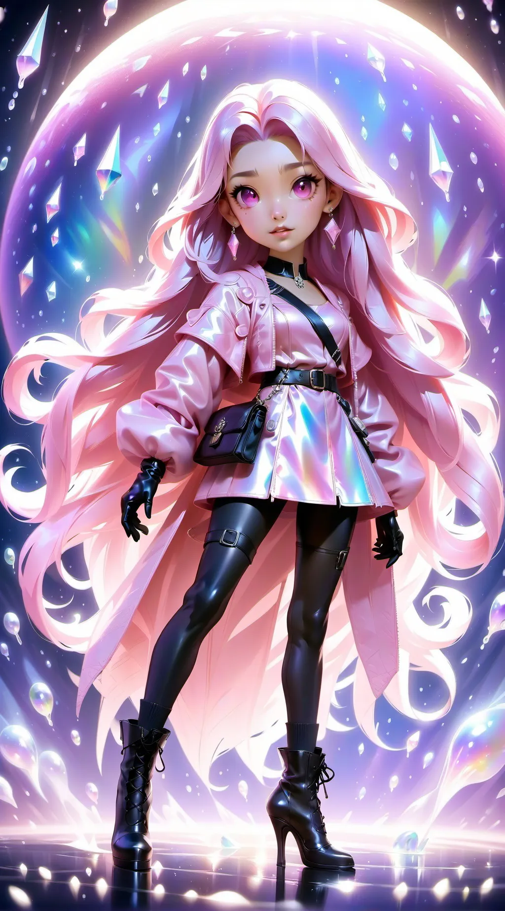 ai character: Ariana  background