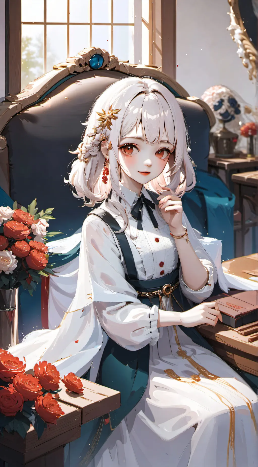 ai character: Sophia  background