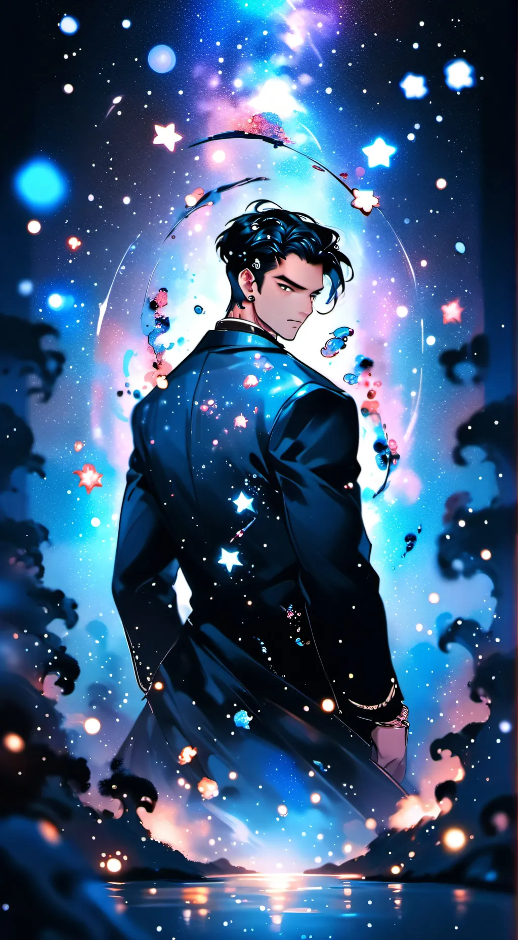 ai character: Kale background