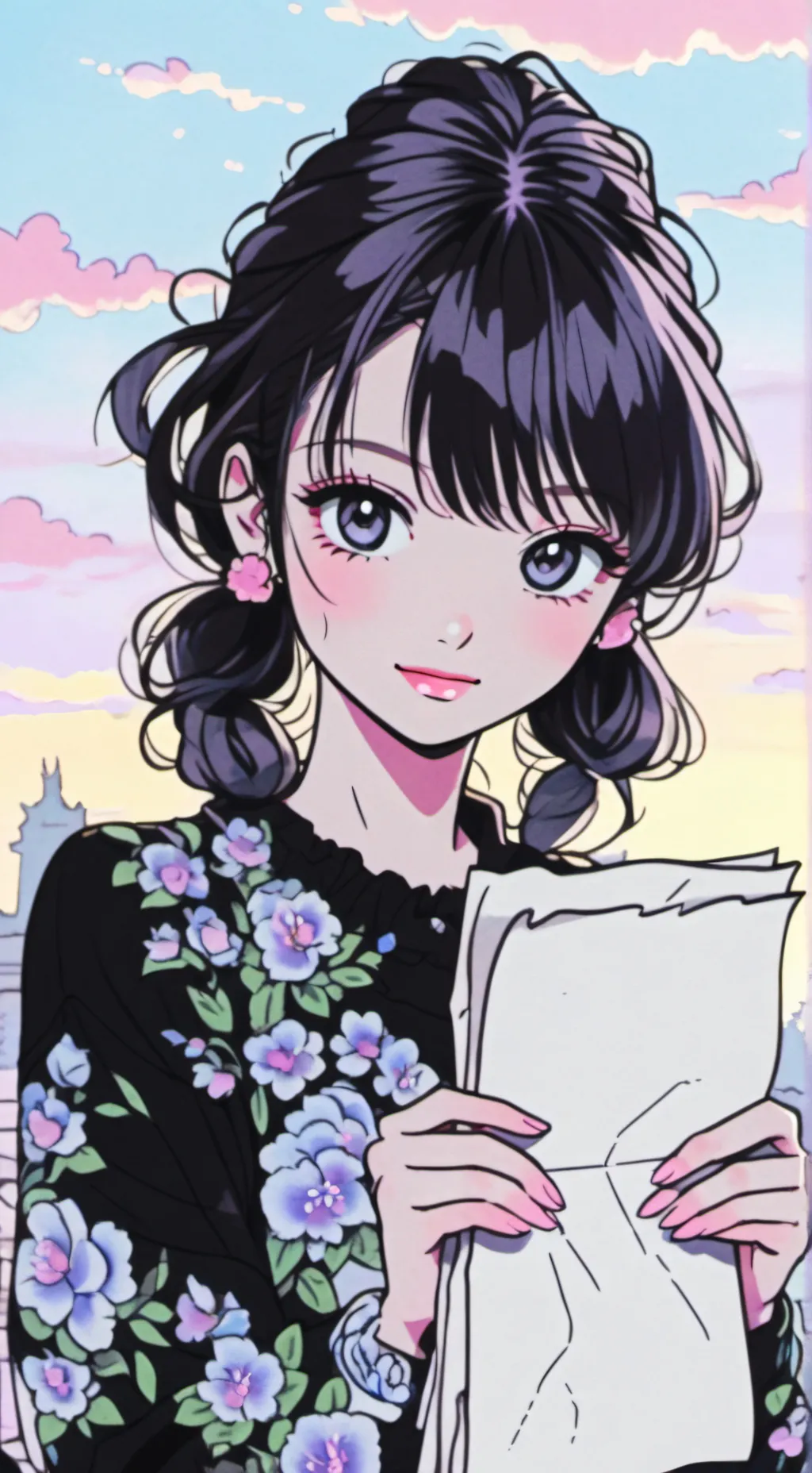 ai character: Aria background