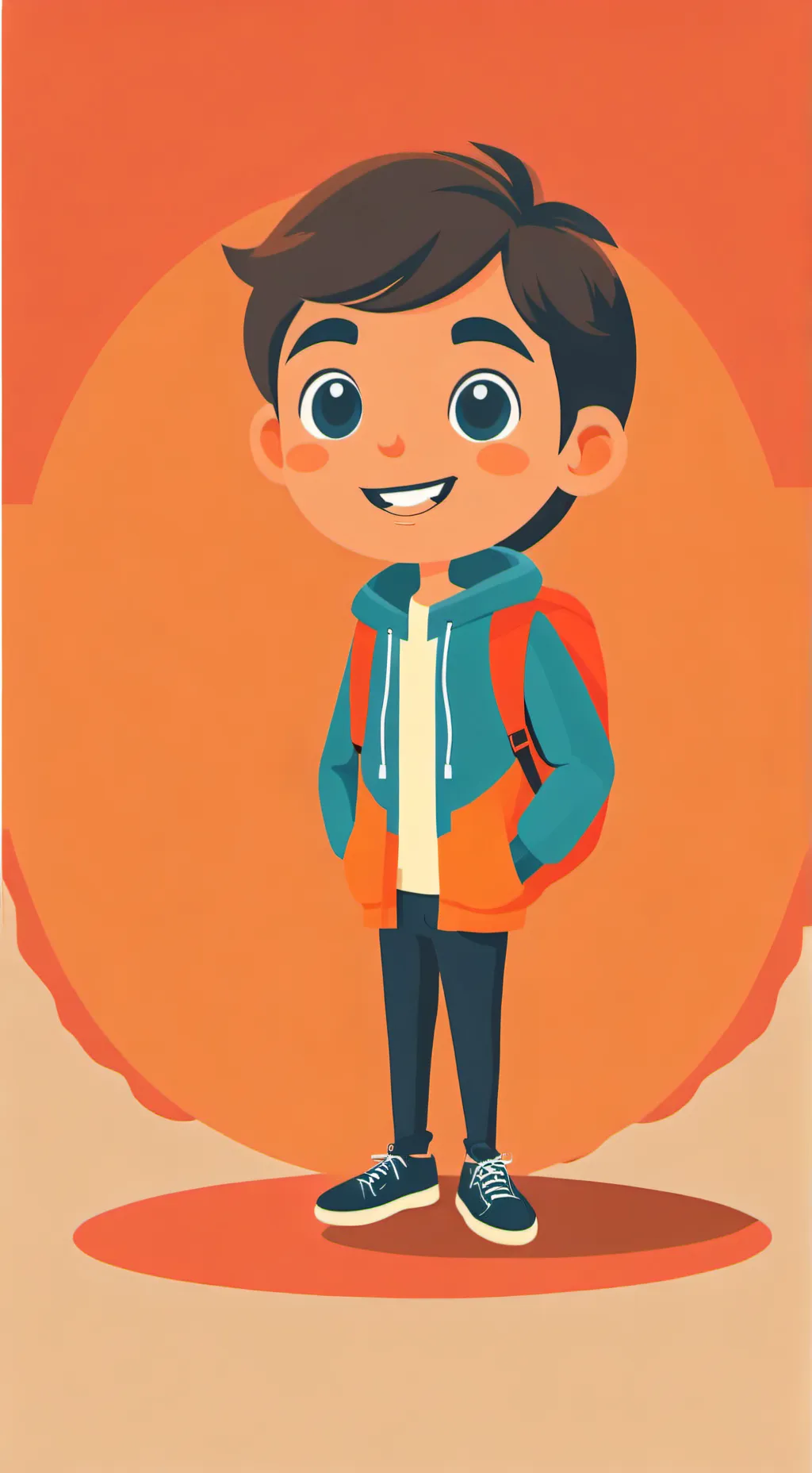 ai character: ADHD test background