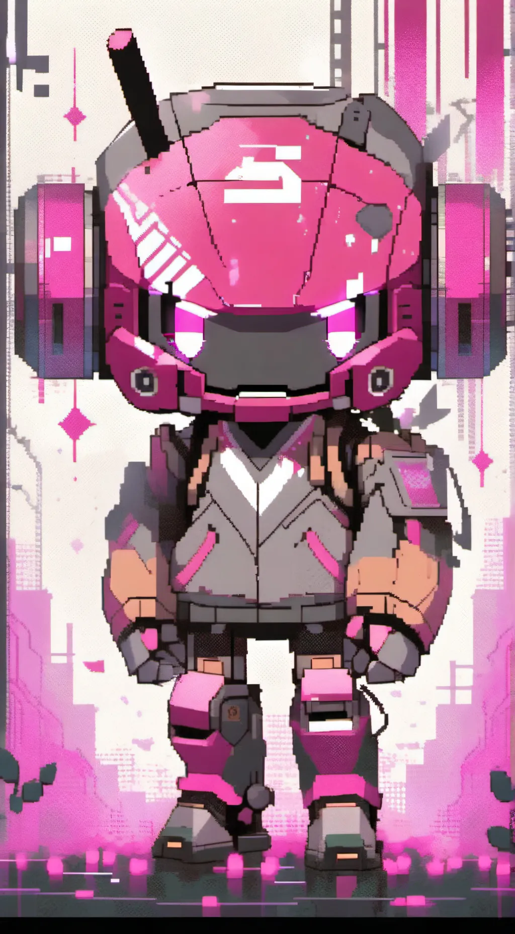 ai character: counterbot 3000 background