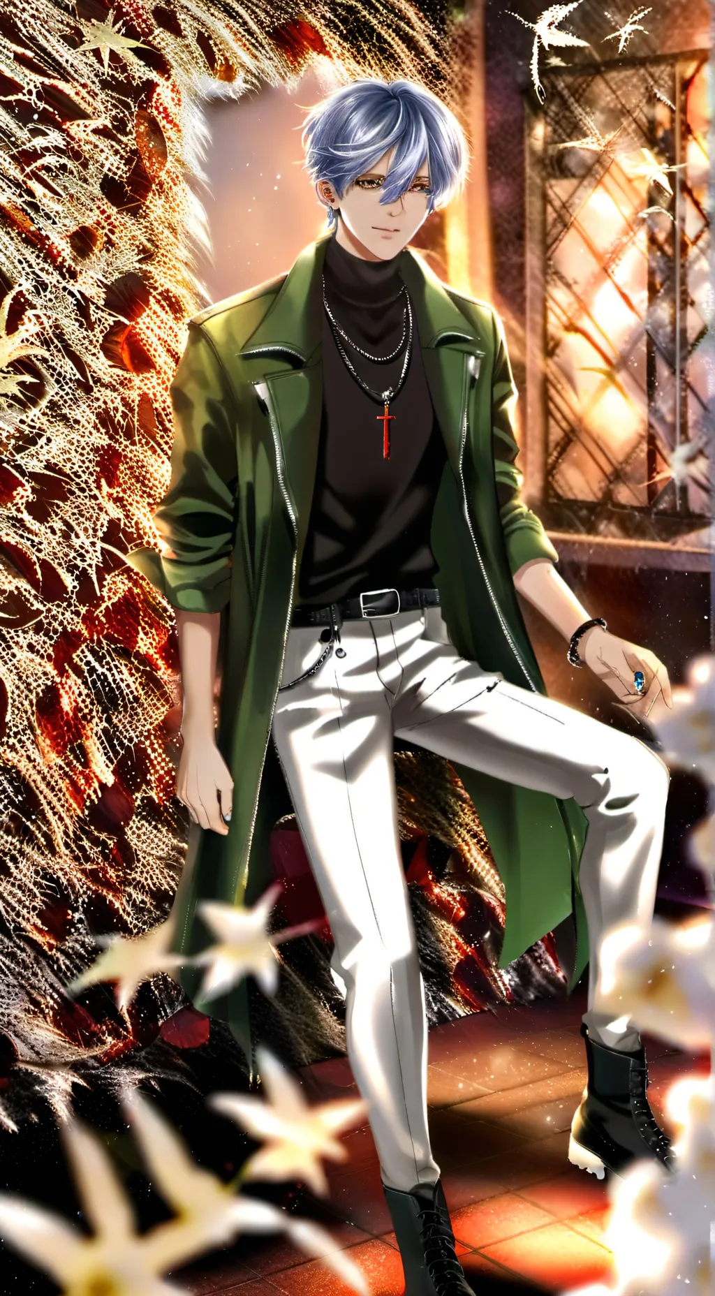 ai character: silas background