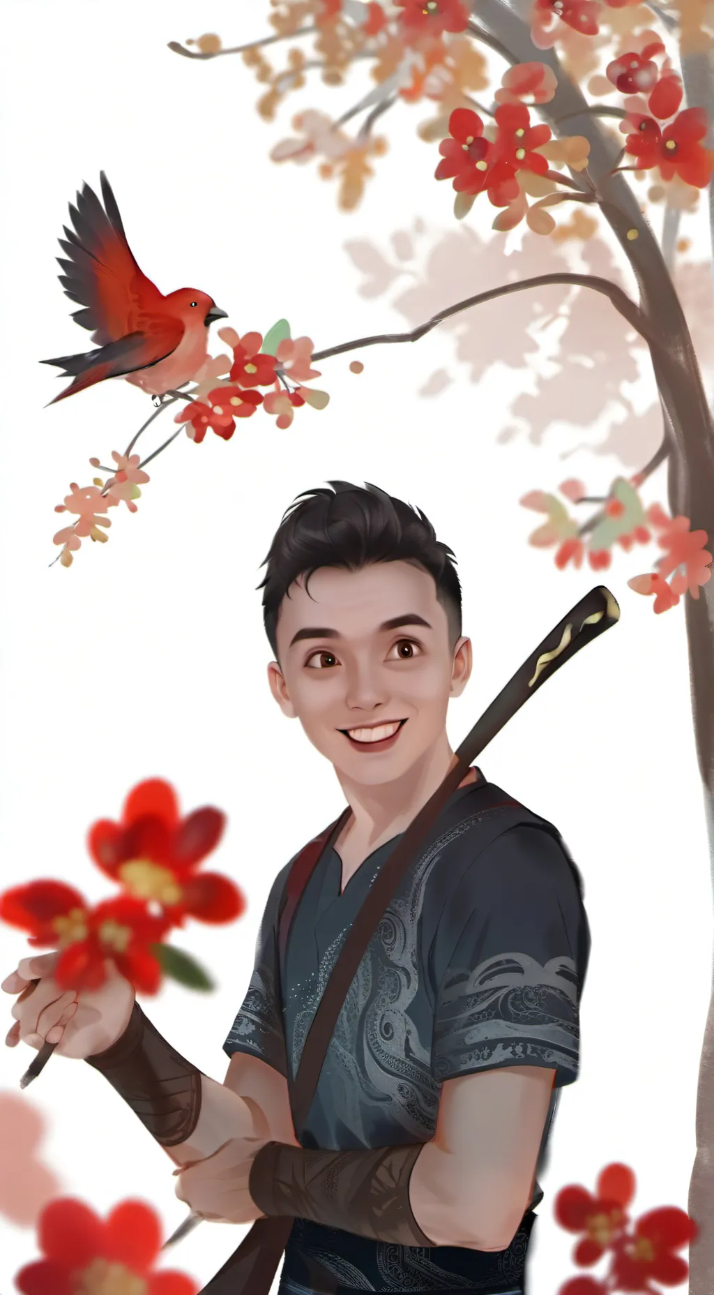 ai character: federico  background