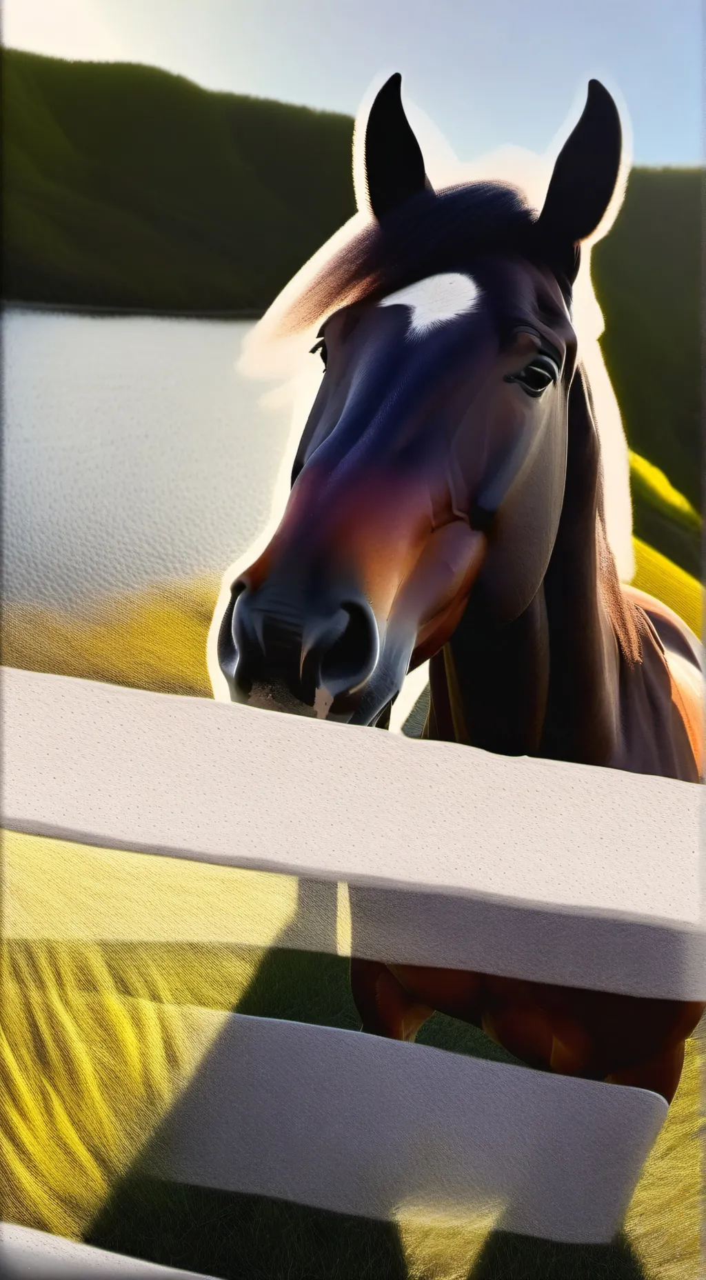 ai character: thunder  background