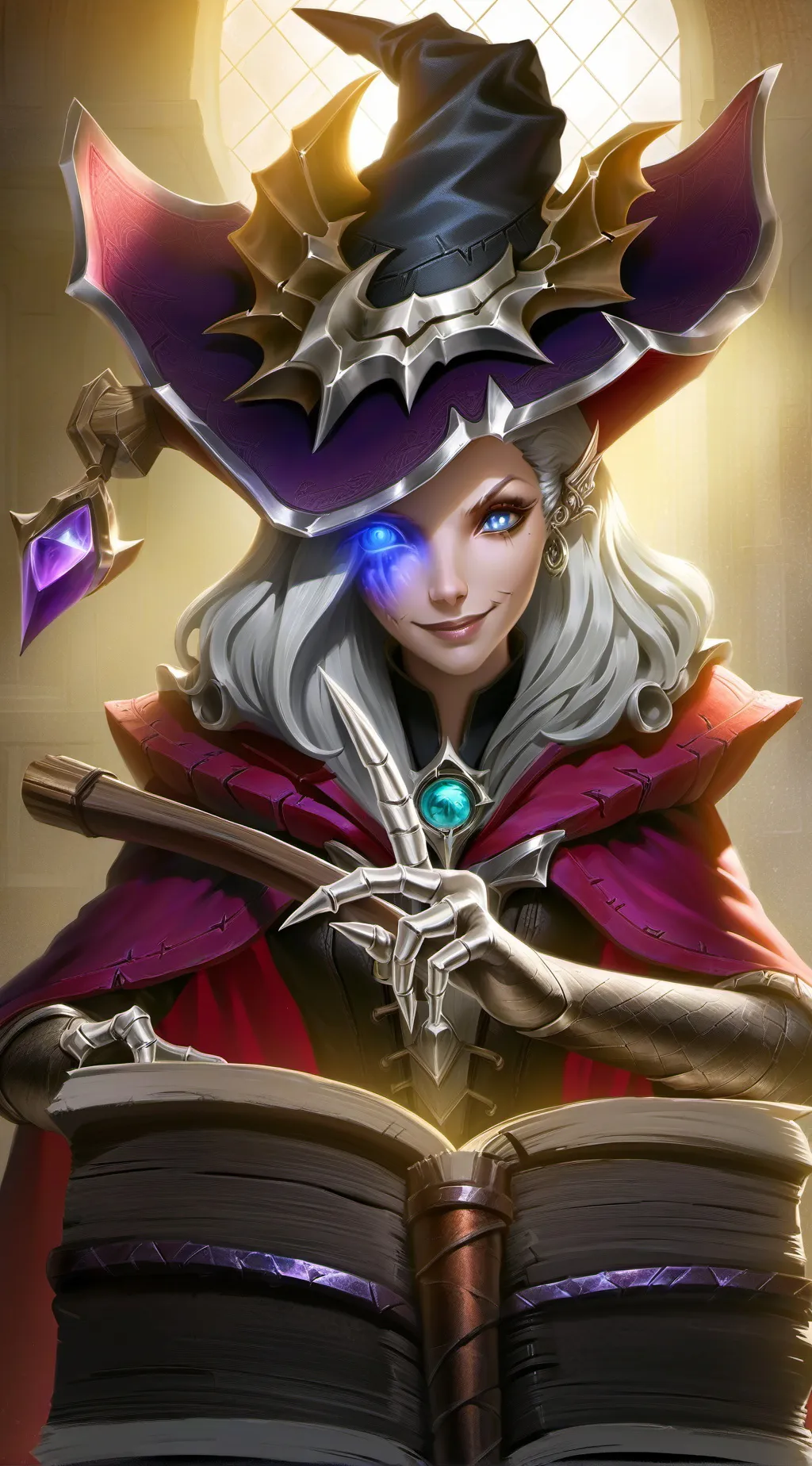 ai character: Professor  Quill background