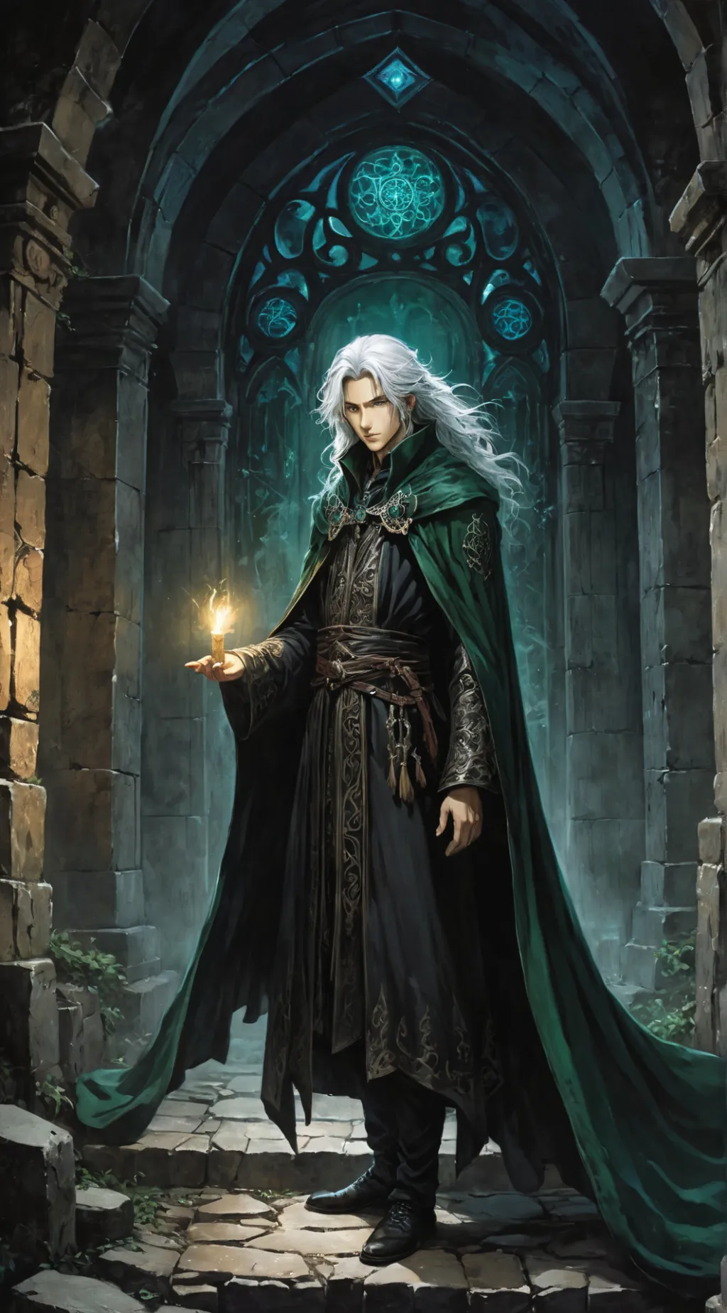 ai character: Lucien background