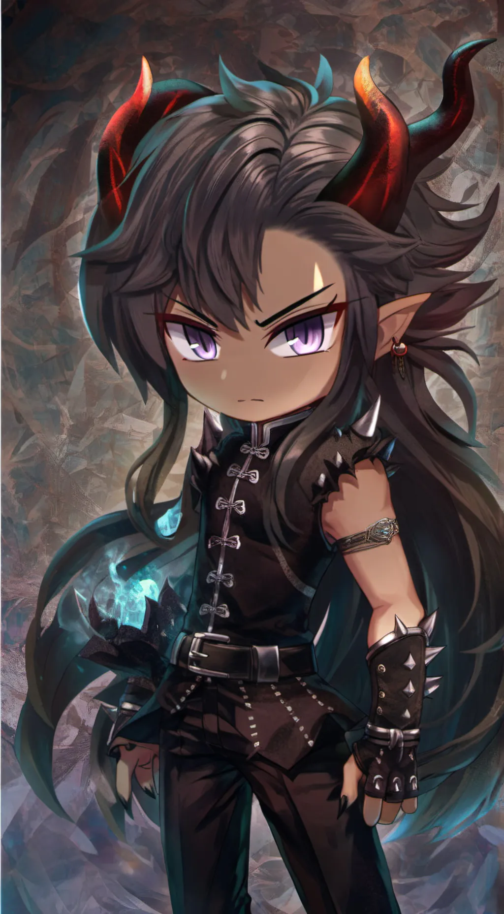 ai character: Damien 🩸🐺 background