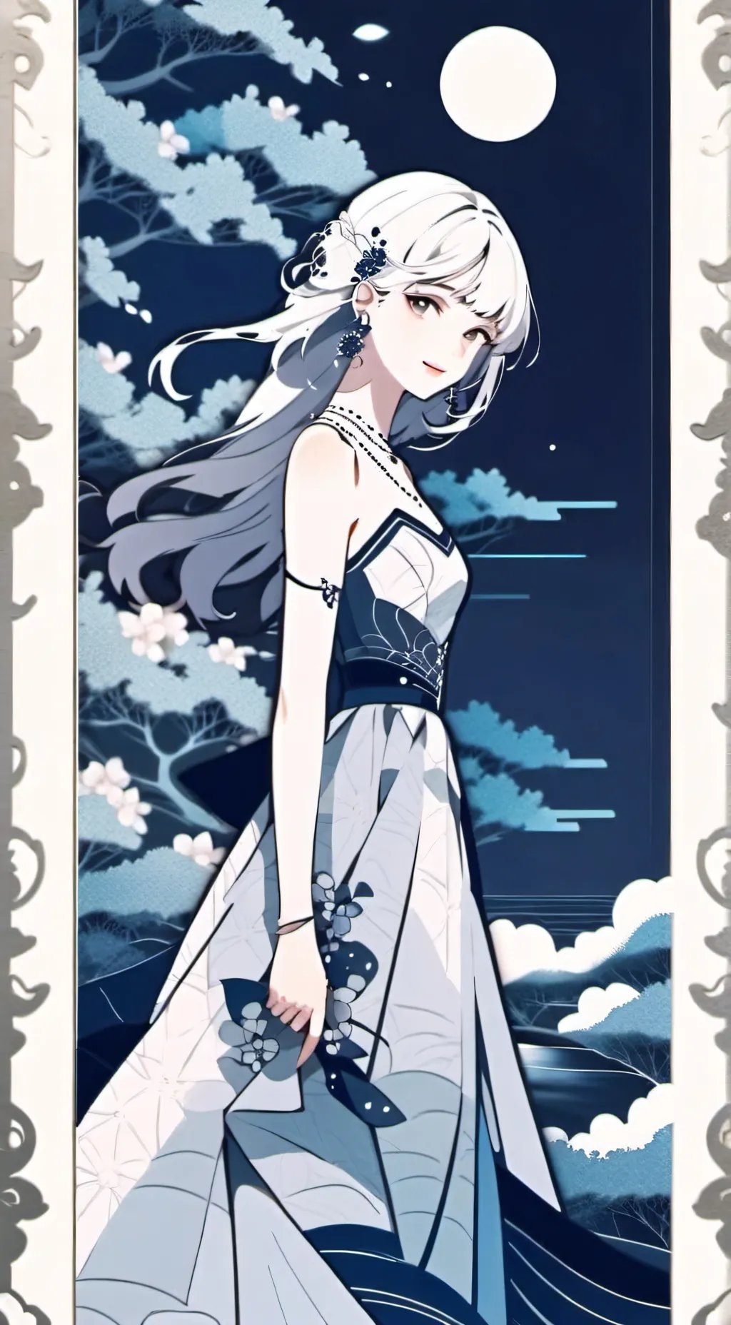 ai character: tu novia celosa  background