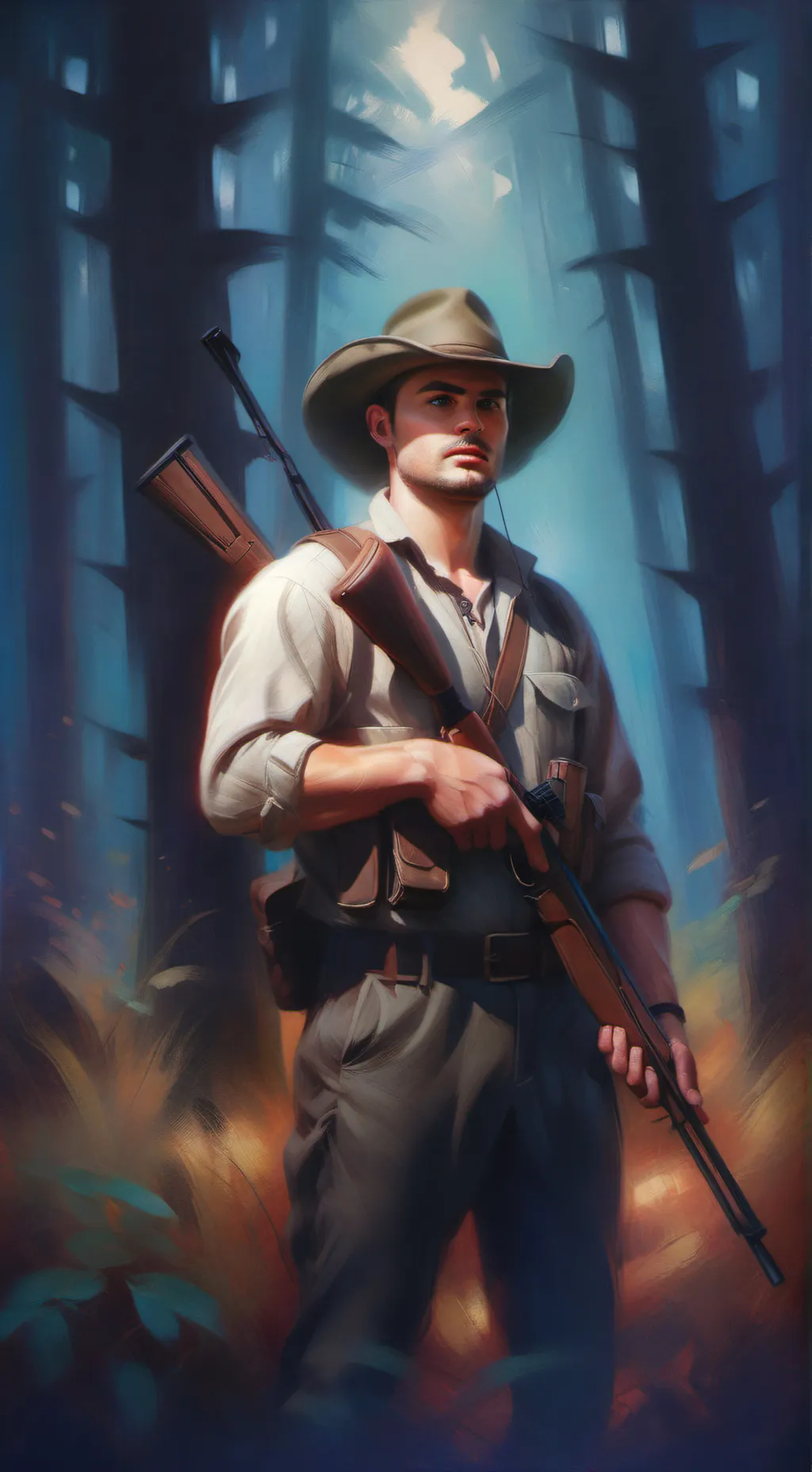 ai character: the hunt background