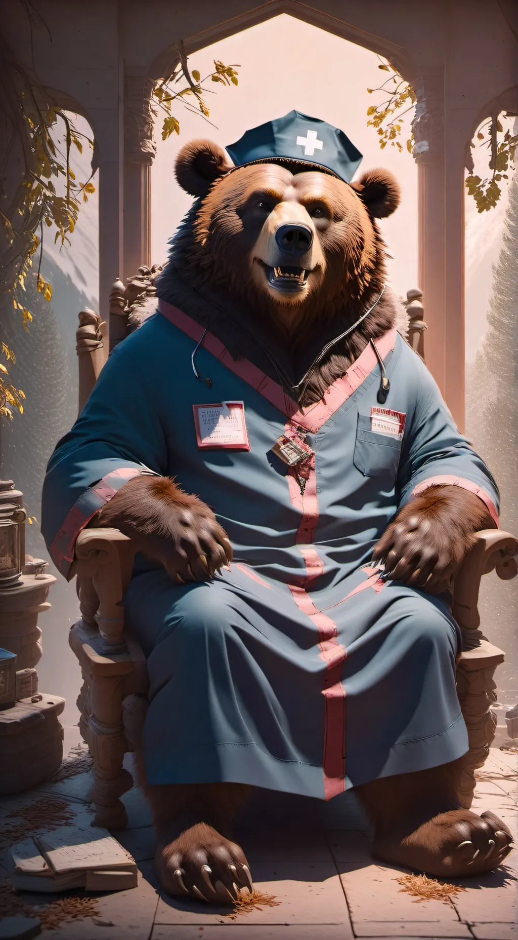 ai character: Dulcibear background