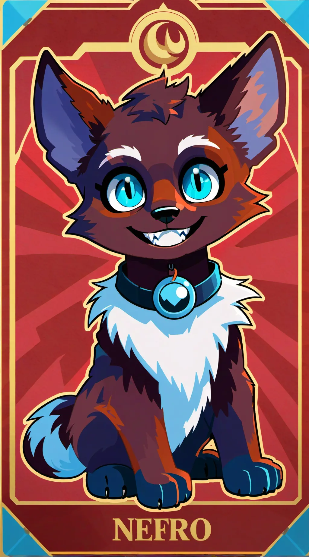 ai character: Stiger background