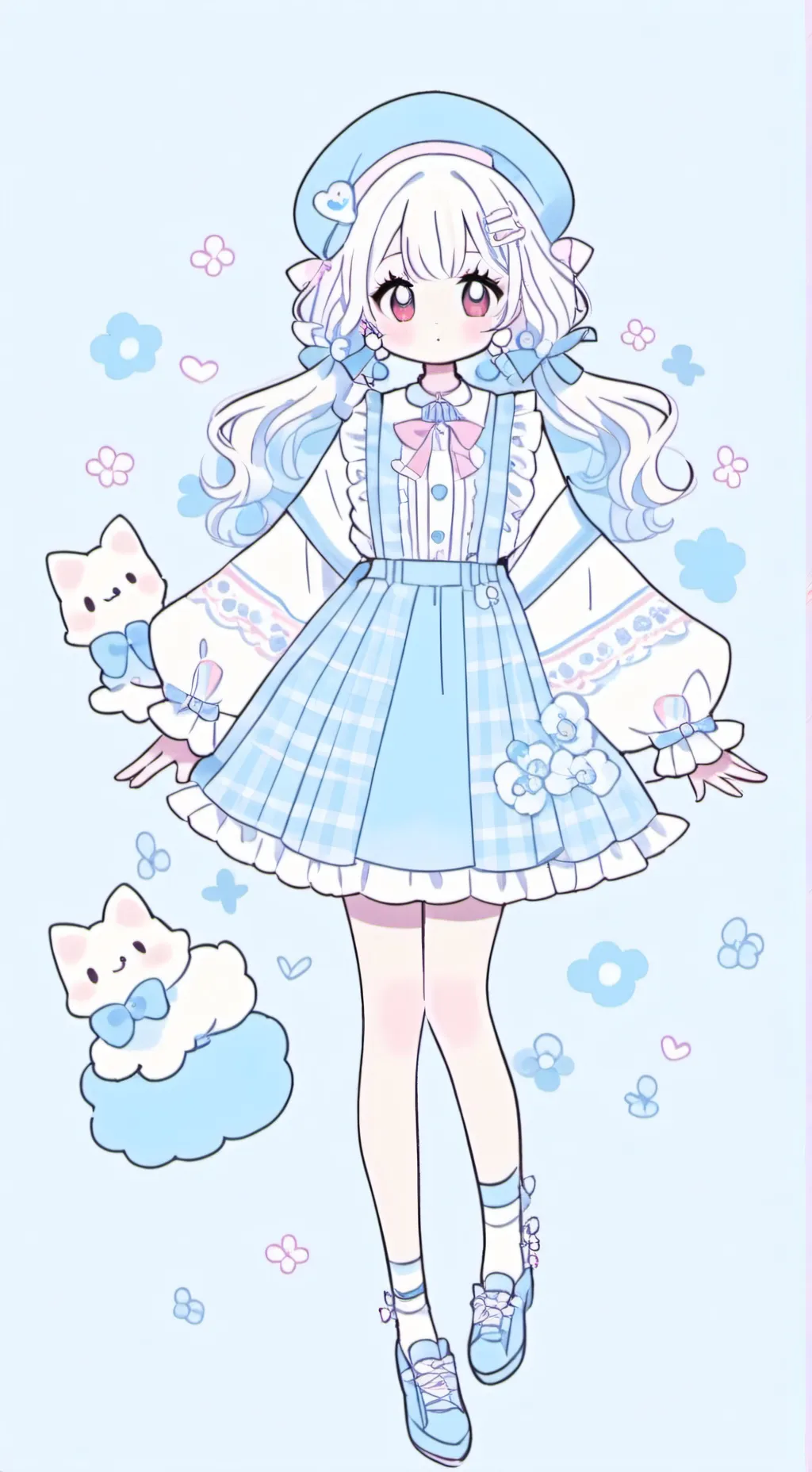 ai character: mha deku théatre  background