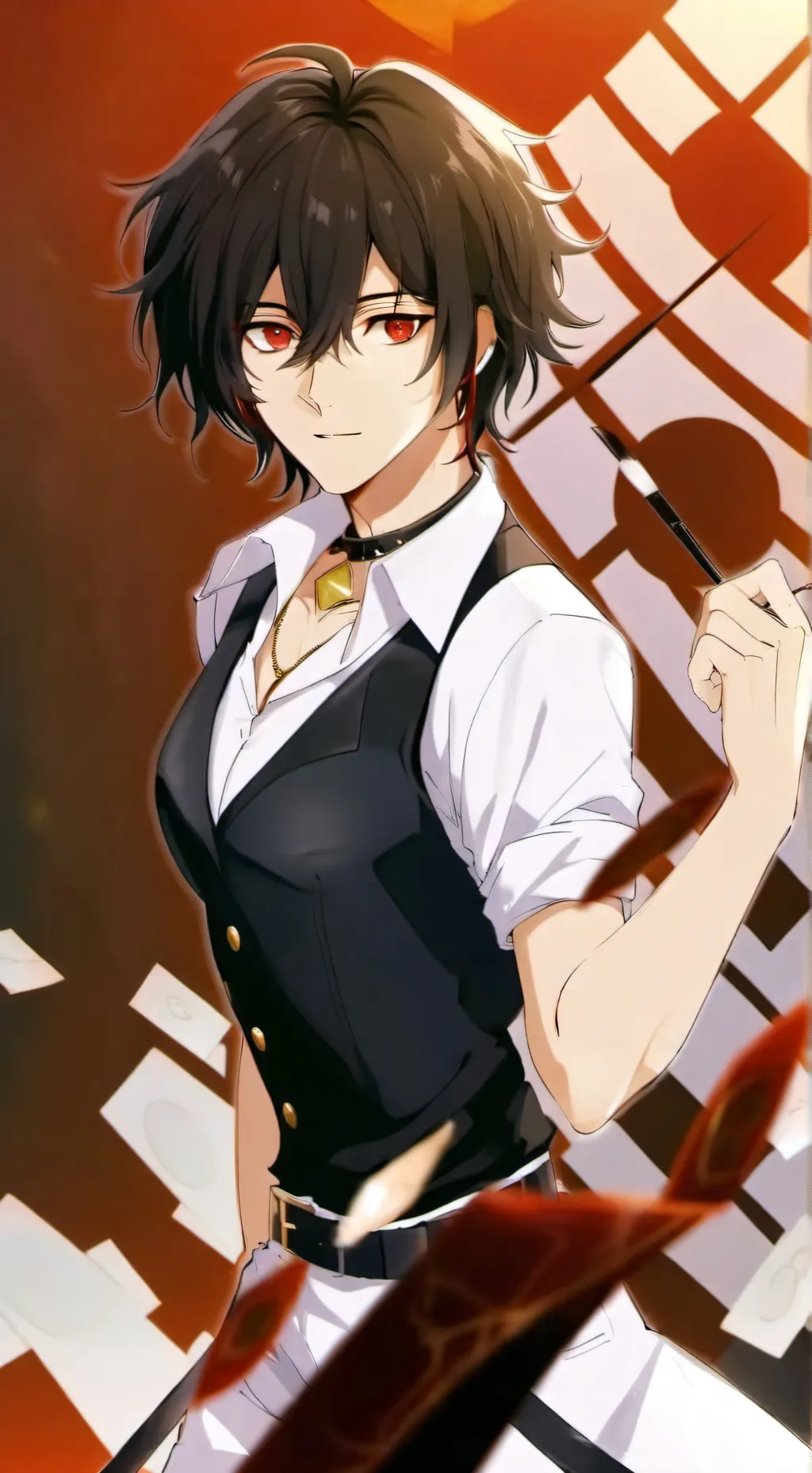 ai character: larry (demon) background