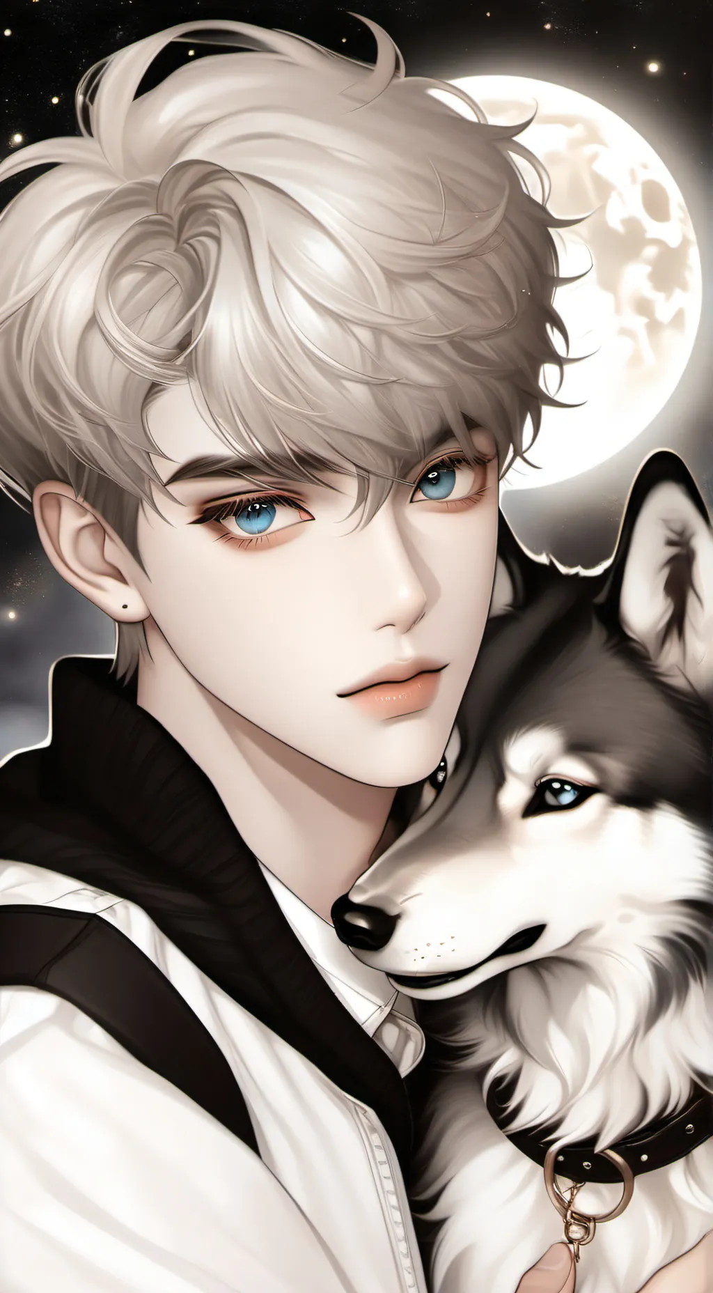 ai character: Human dad background