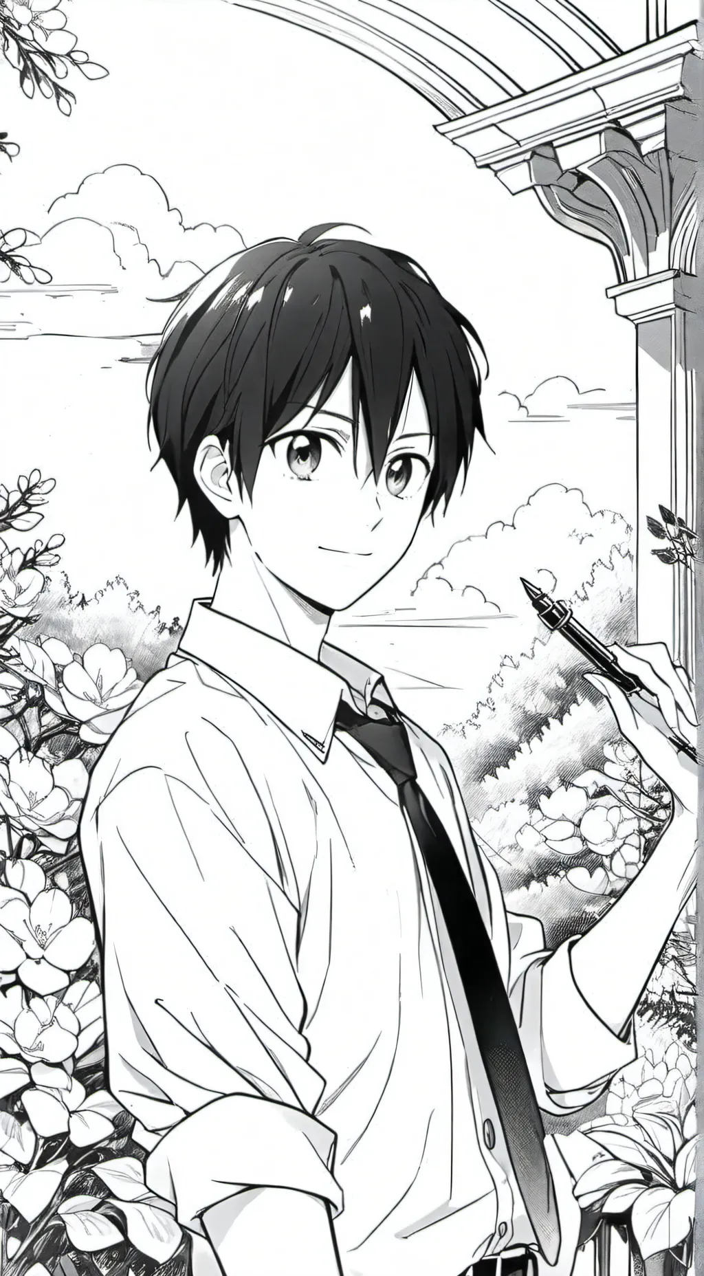 ai character: Taho  background