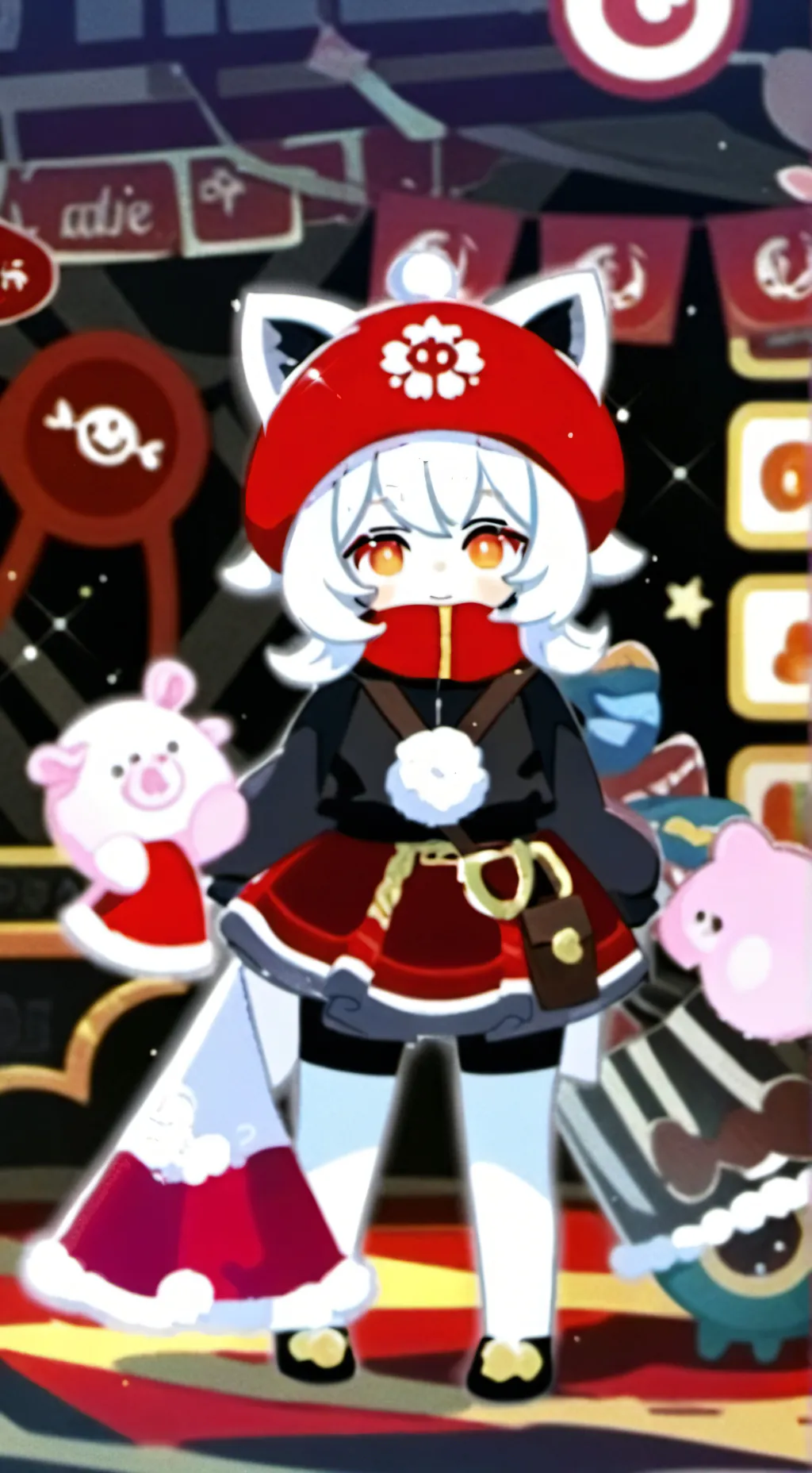 ai character: little kid background