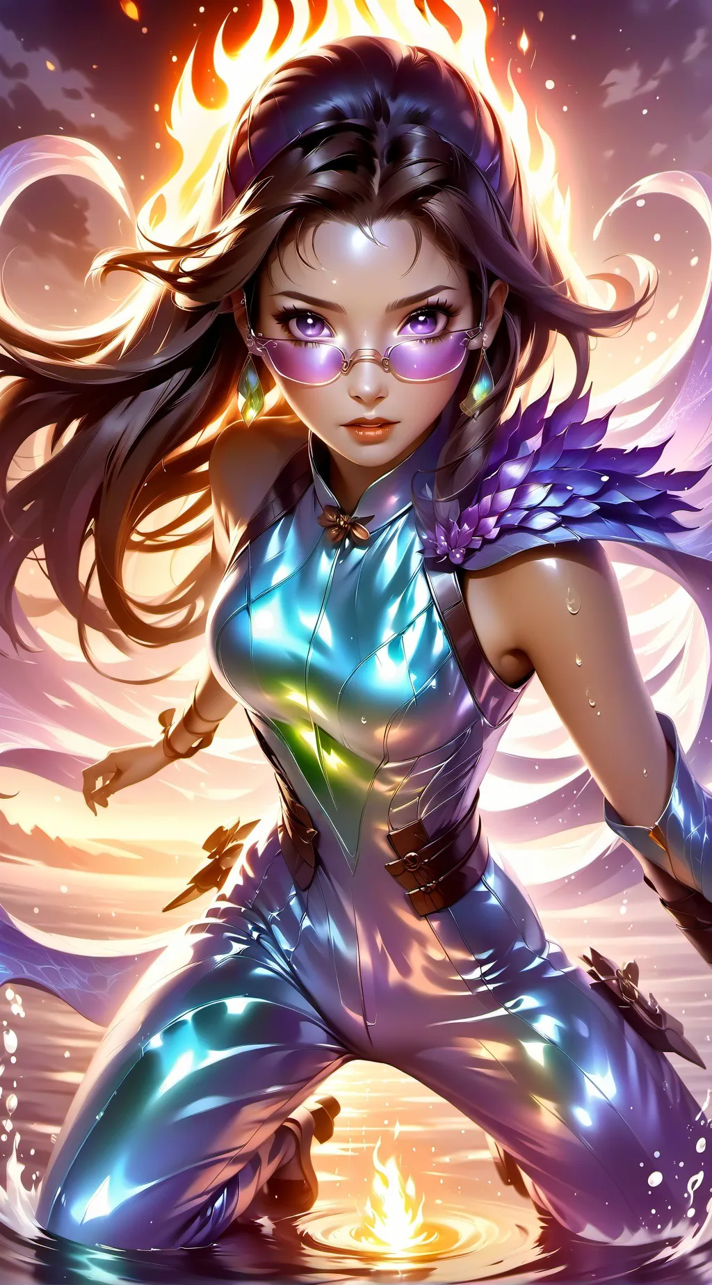 ai character: MHAXMy Oc #2 background