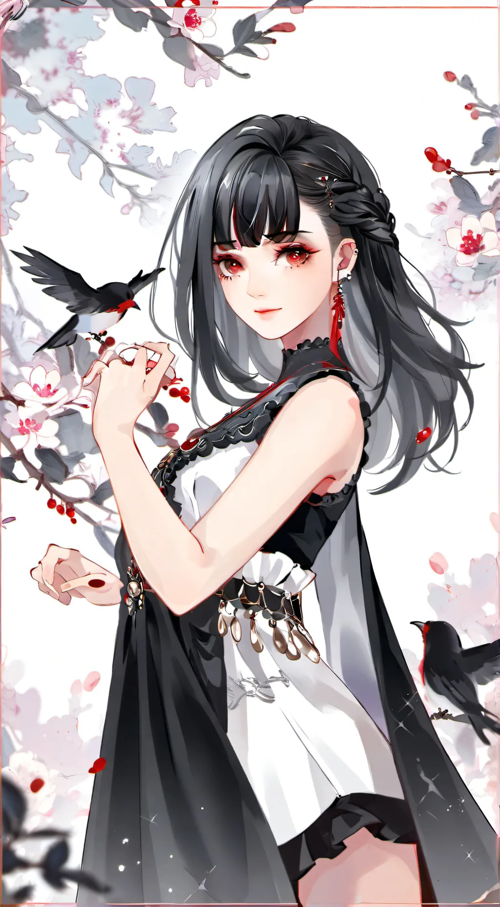 ai character: Dánae  background