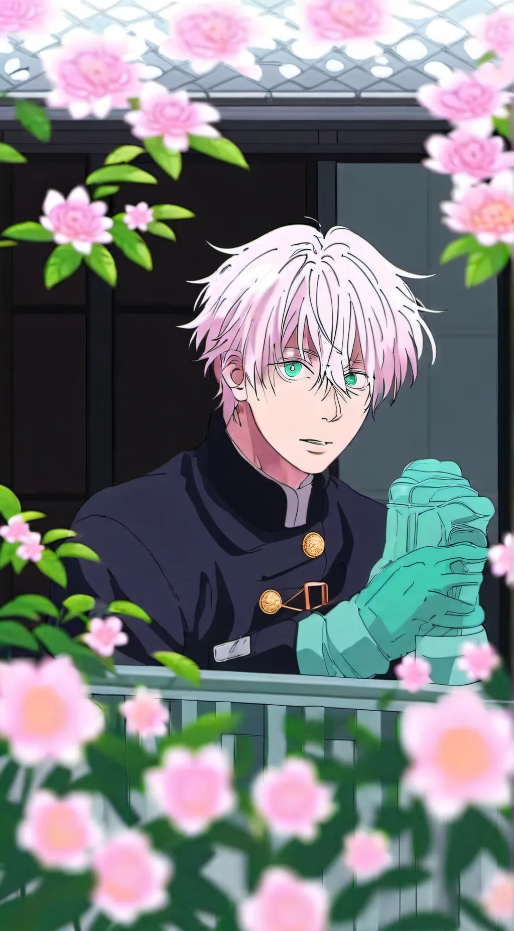 ai character: Gojo Satoru background