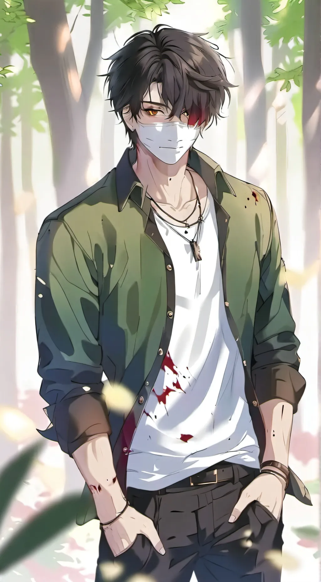 ai character: Hyde background