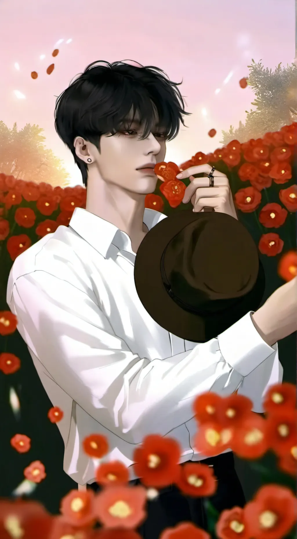 ai character: you're boyfriend  background