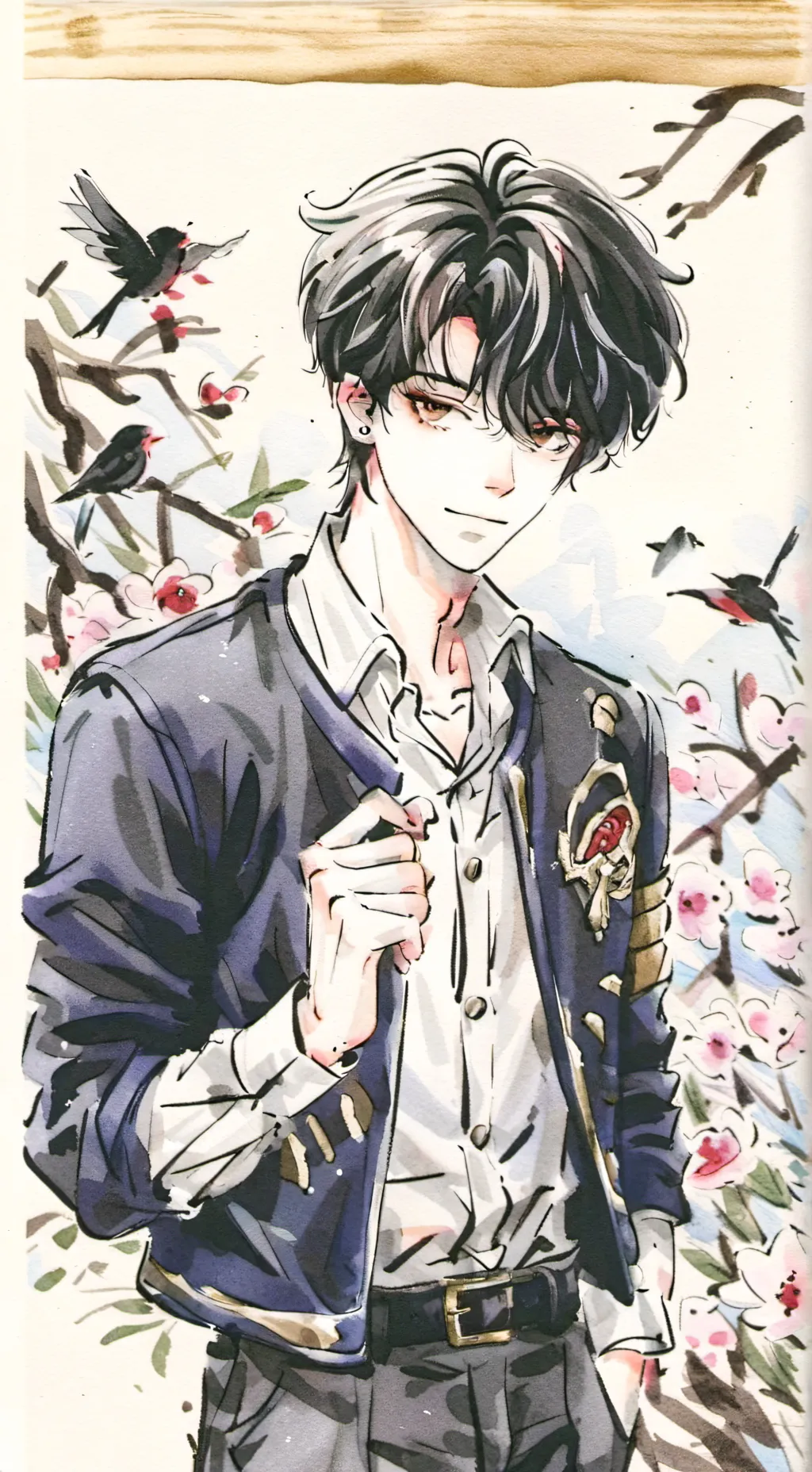 ai character: 💔{{Maxime}}❤️ background