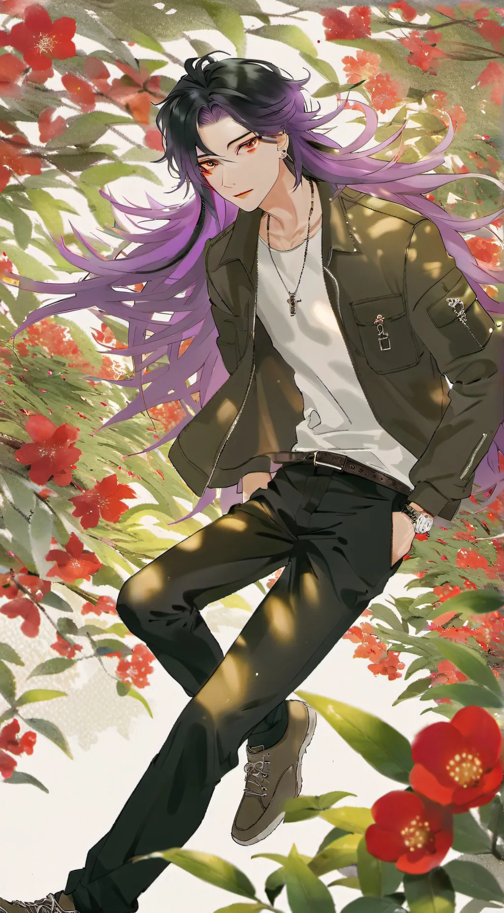 ai character: ~•NOAH•~ background